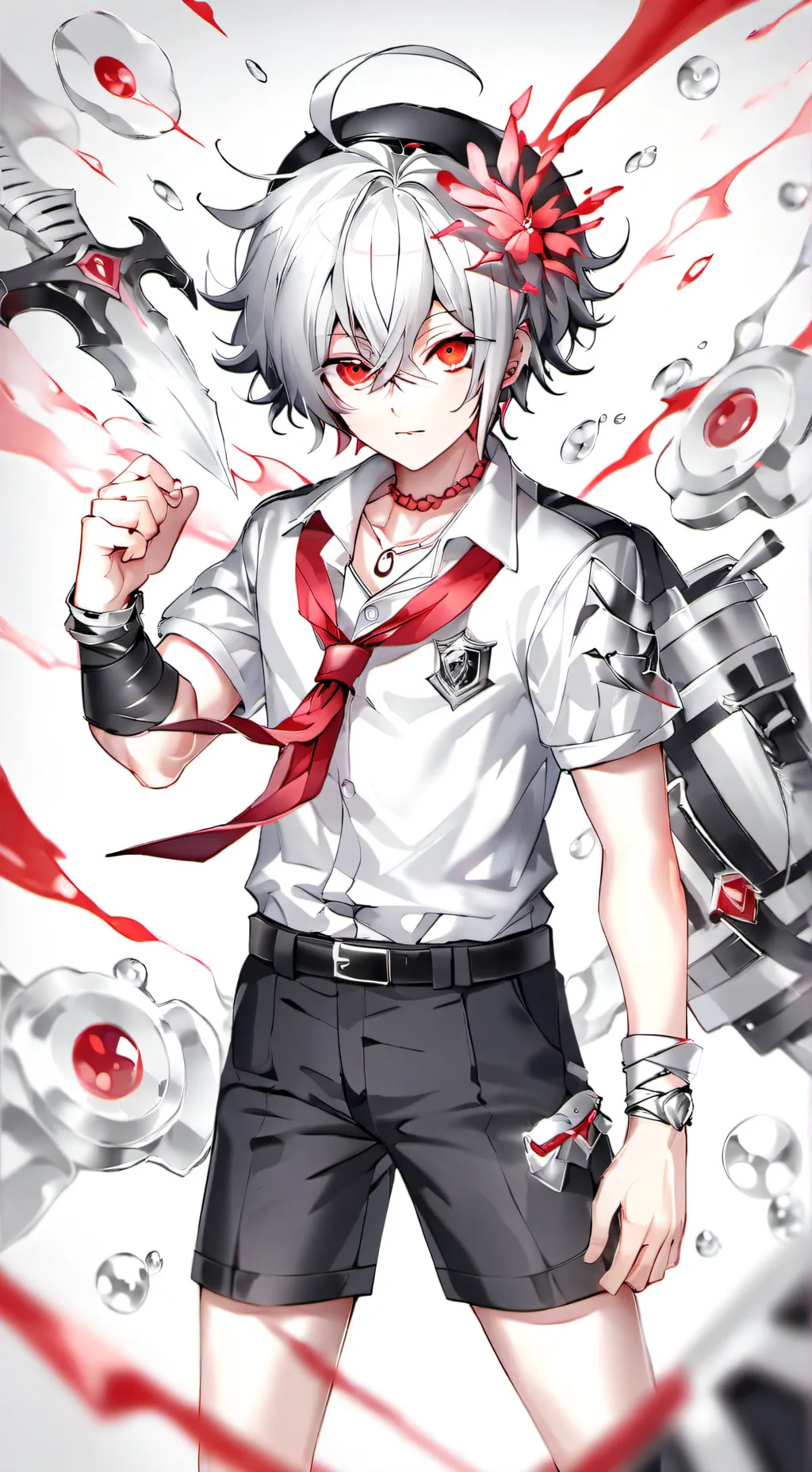 ai character: MHA boxed up♥️ background