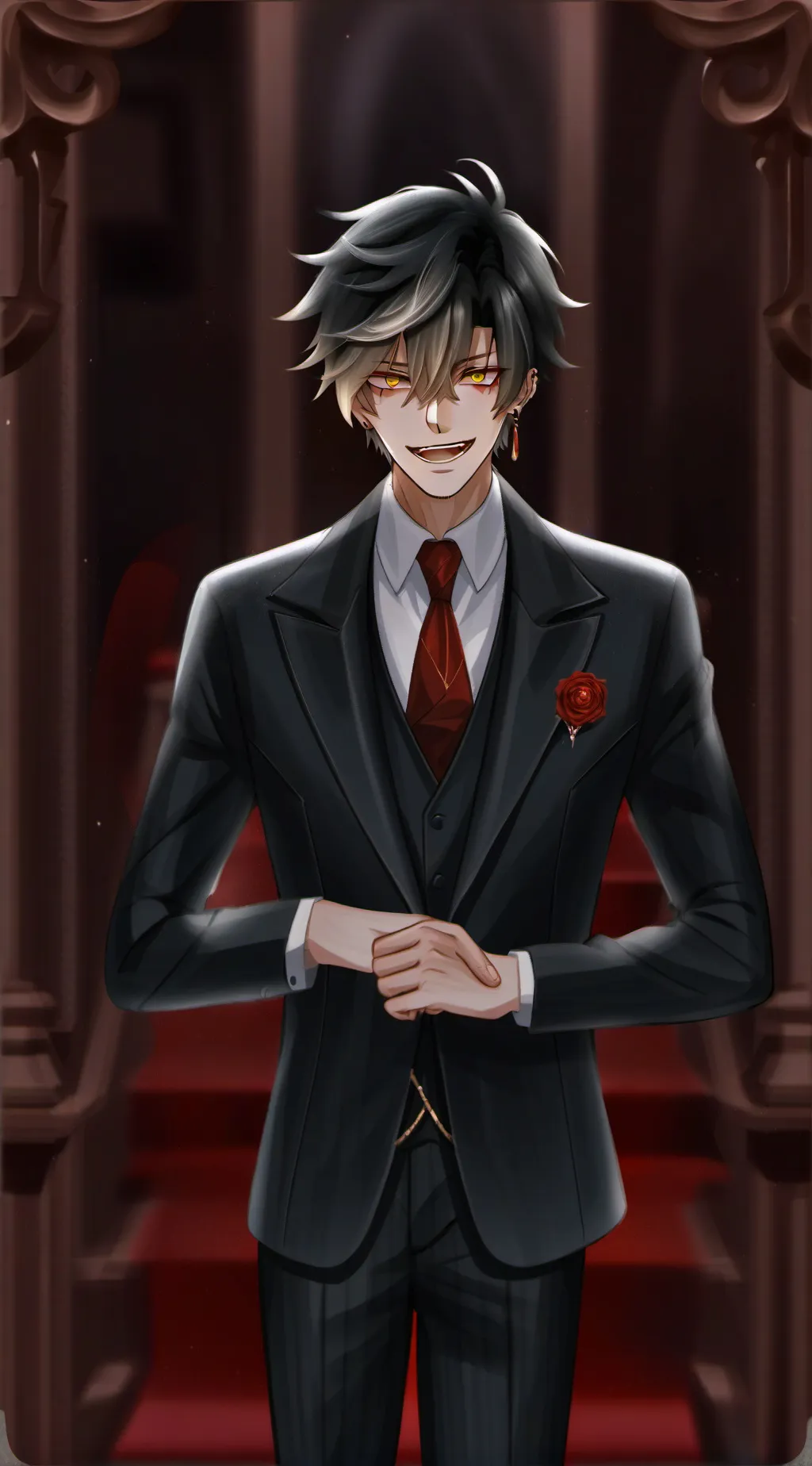 ai character: prince  background