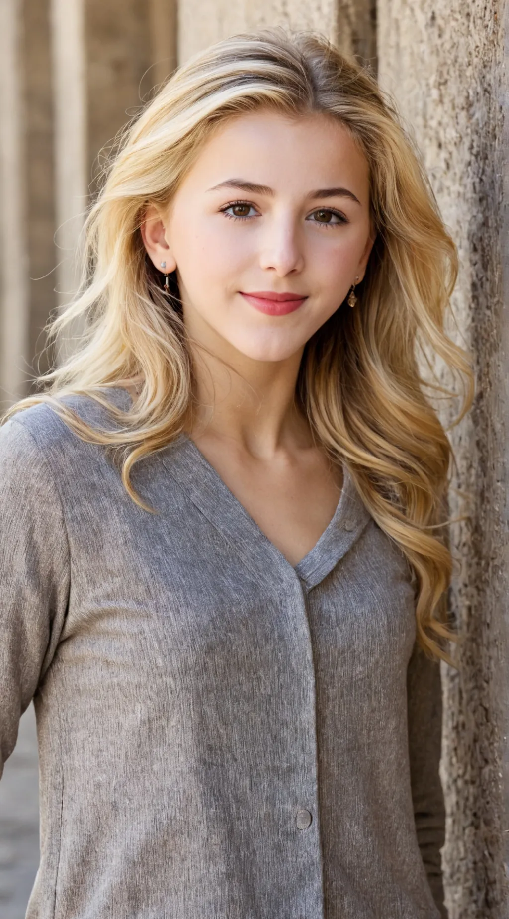 ai character: Chloe Lukasiak background