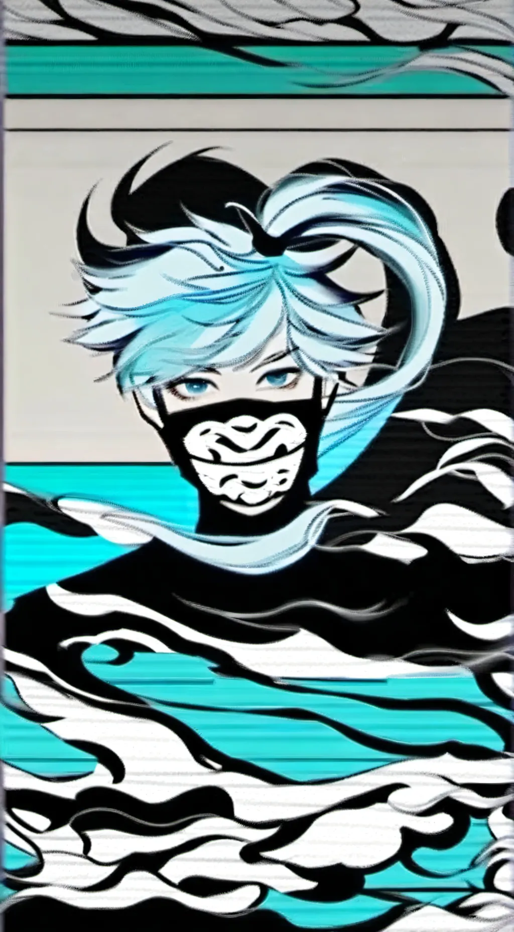 ai character: Sally Face background