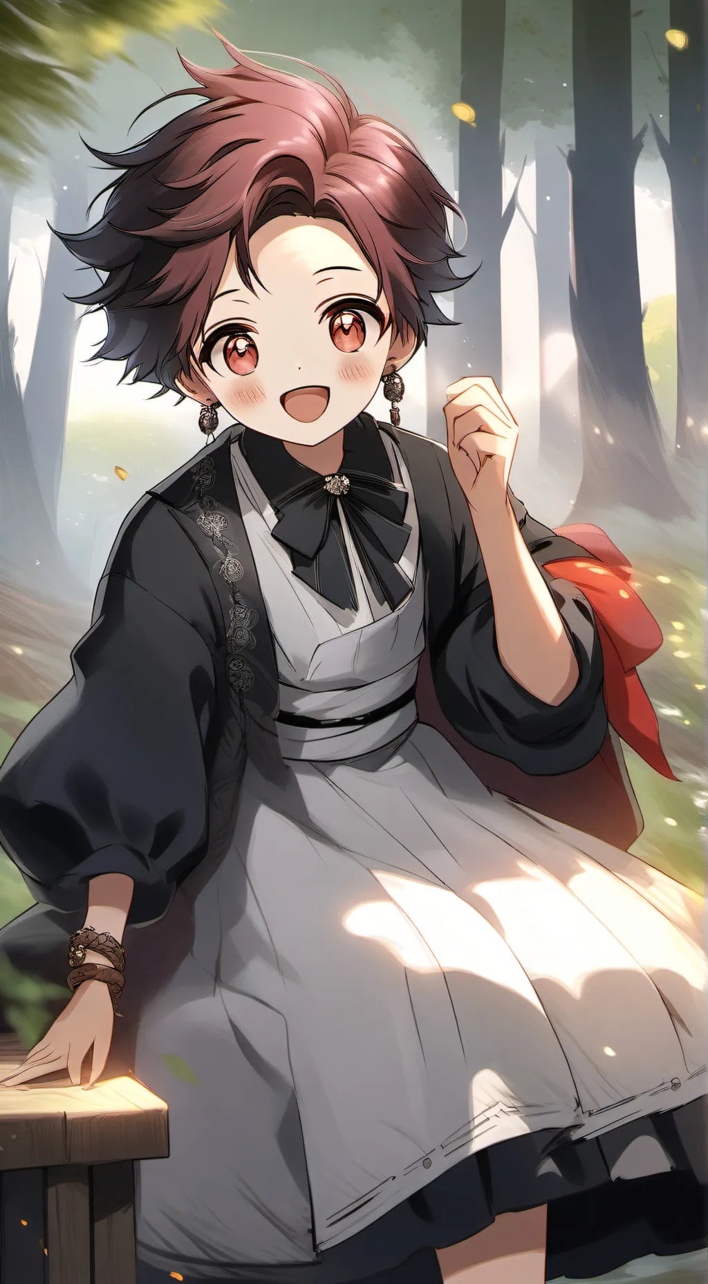 ai character: Mika background