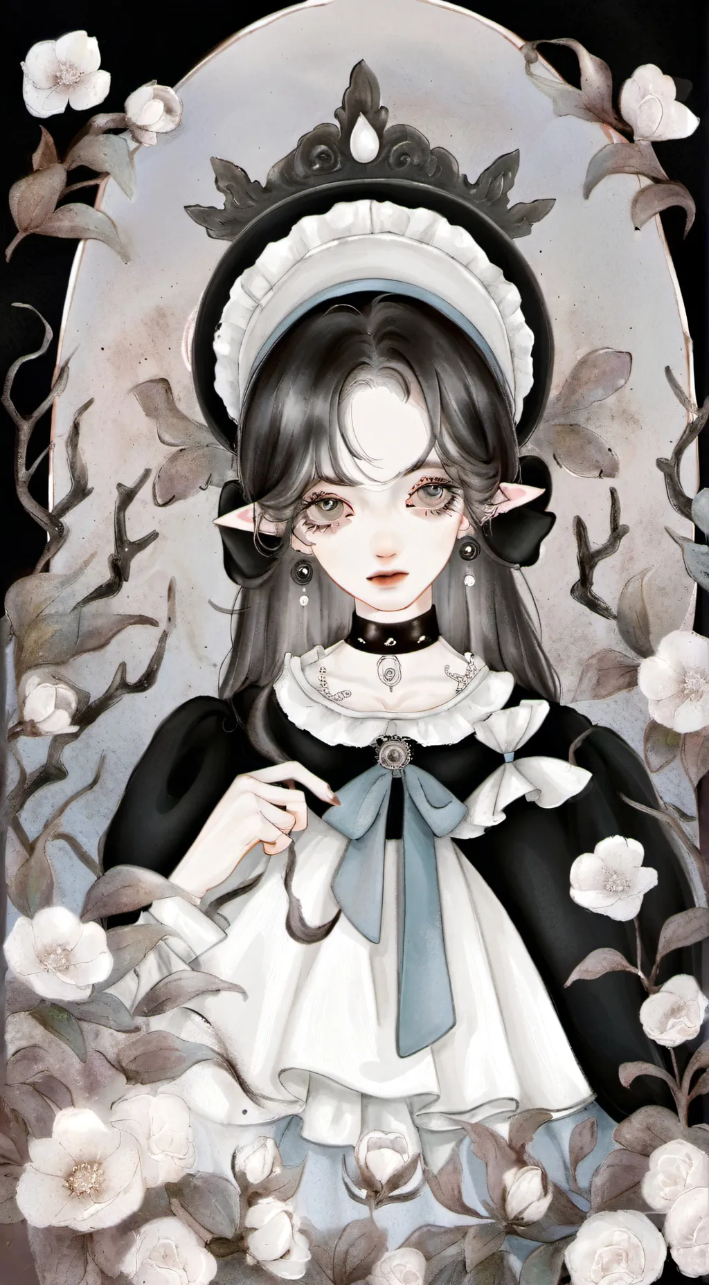 ai character: XO Kitty background