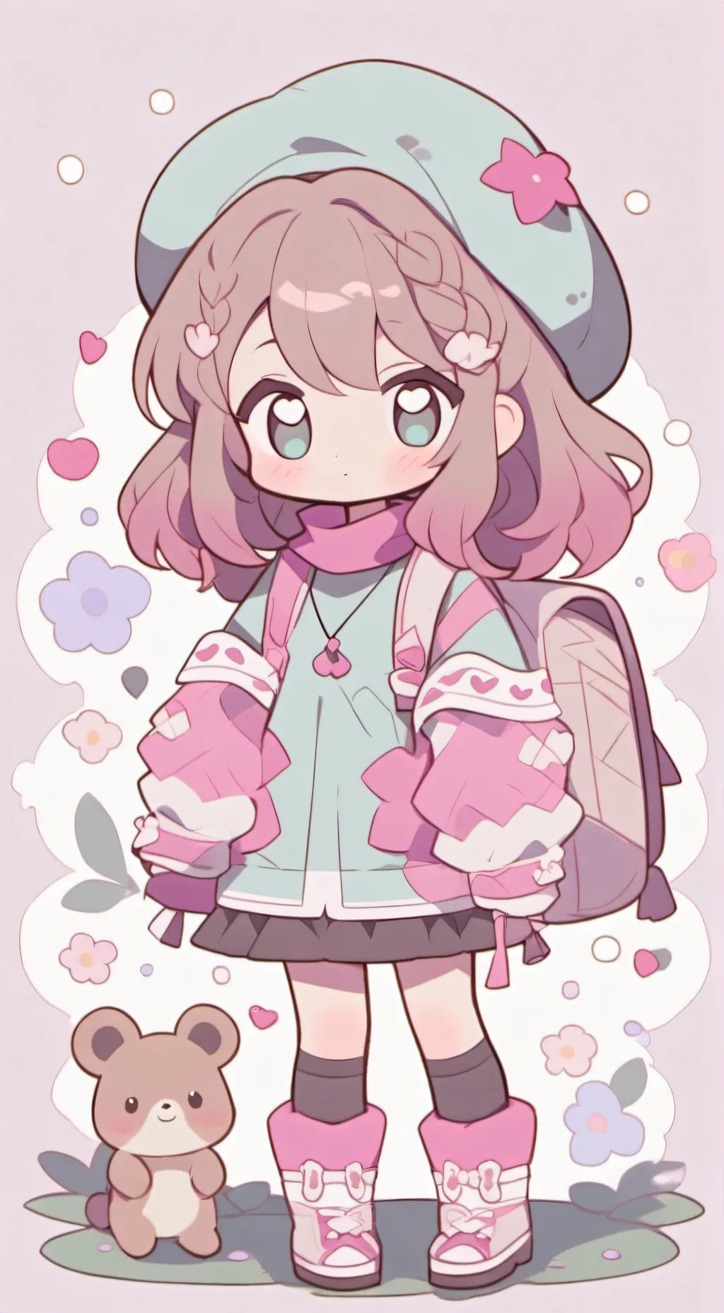 ai character: sofia background