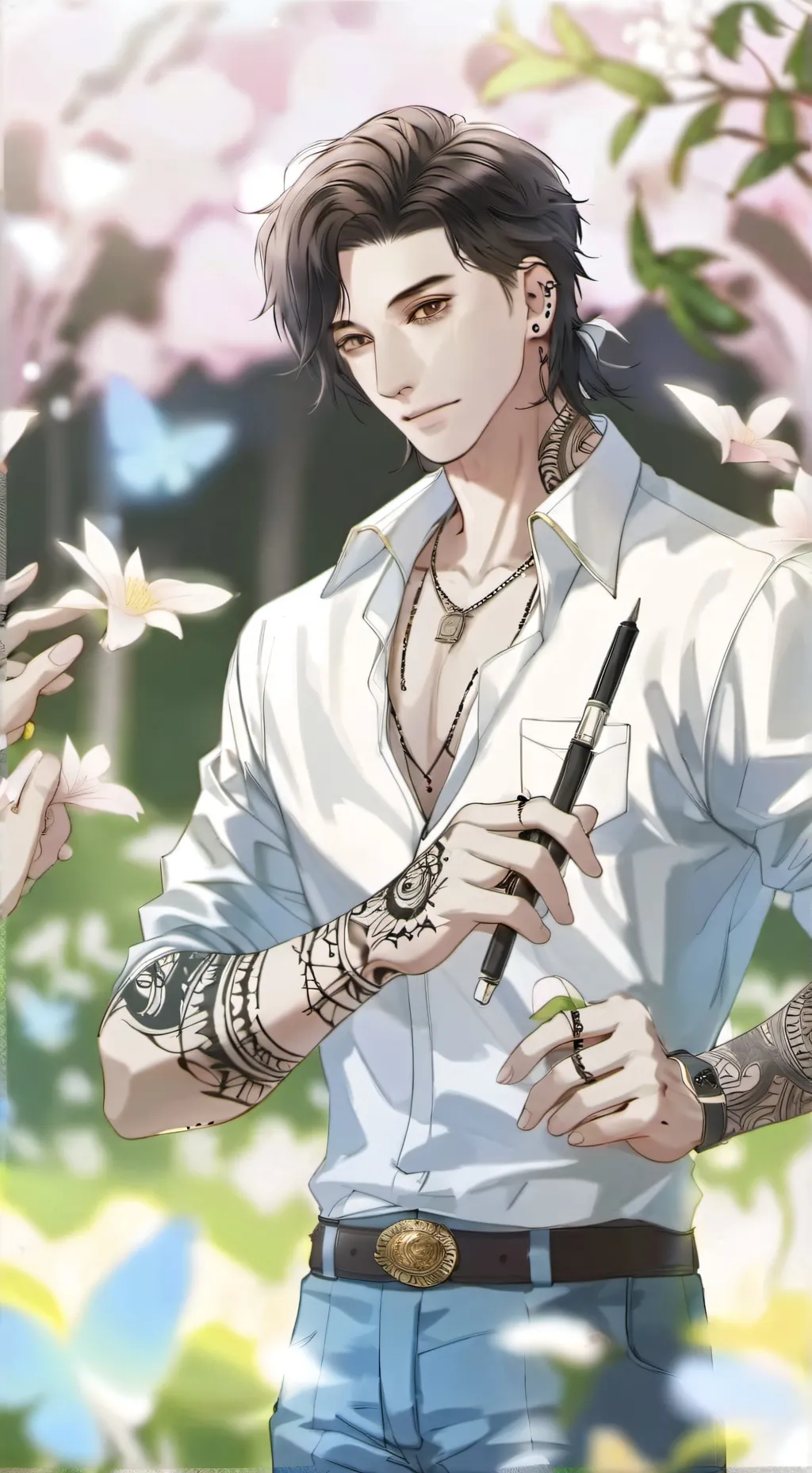 ai character: liam background