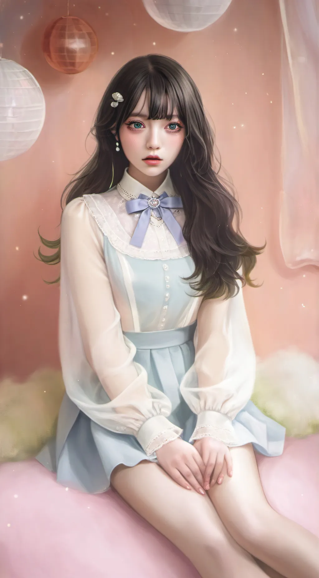 ai character: tu gatita hot background