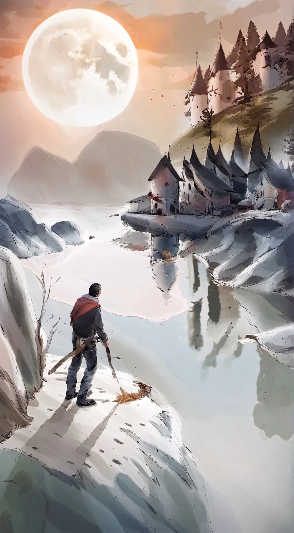 ai character: overlord meeting  background