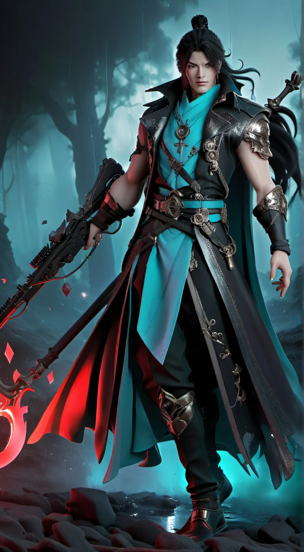 ai character: maki x you background