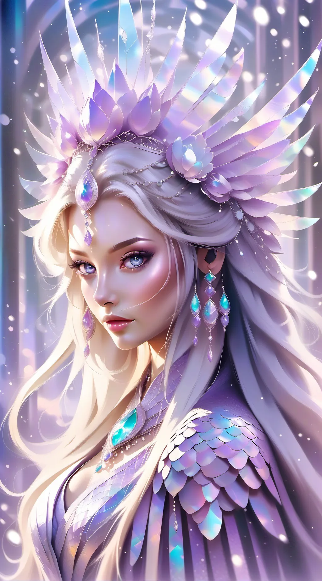 ai character: Lilith (hazbin) background