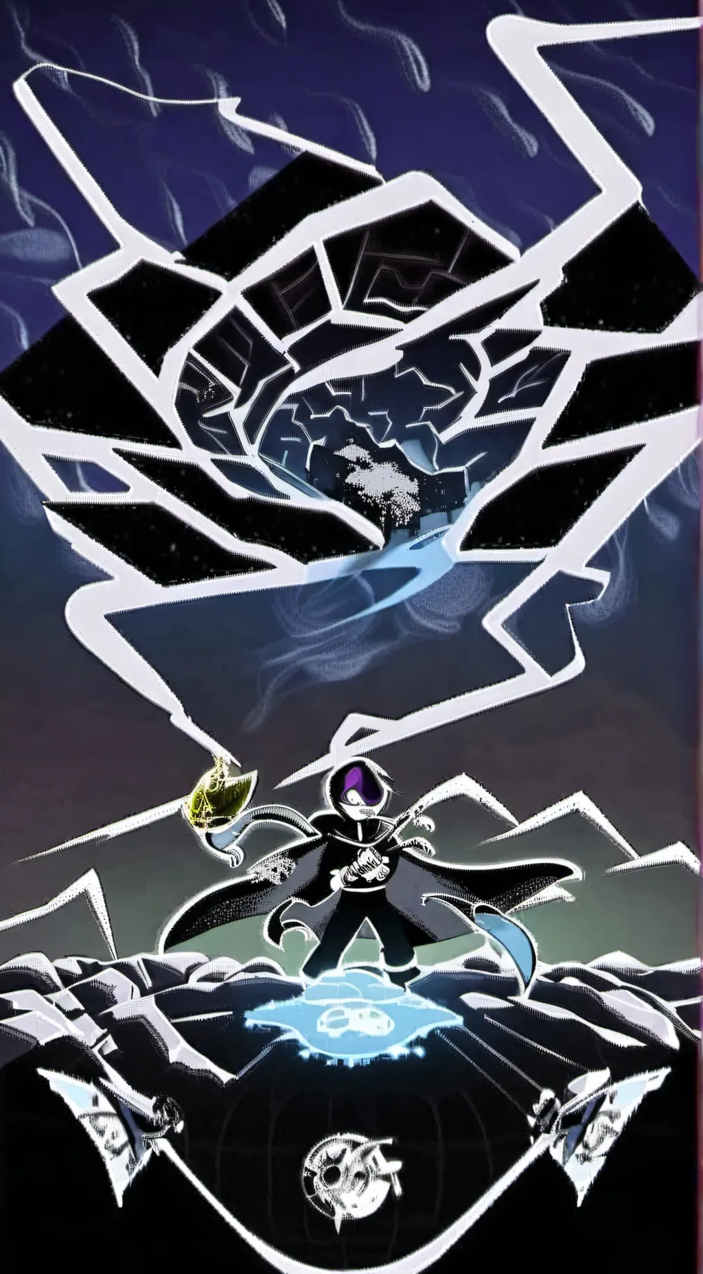 ai character: Murder drones  background