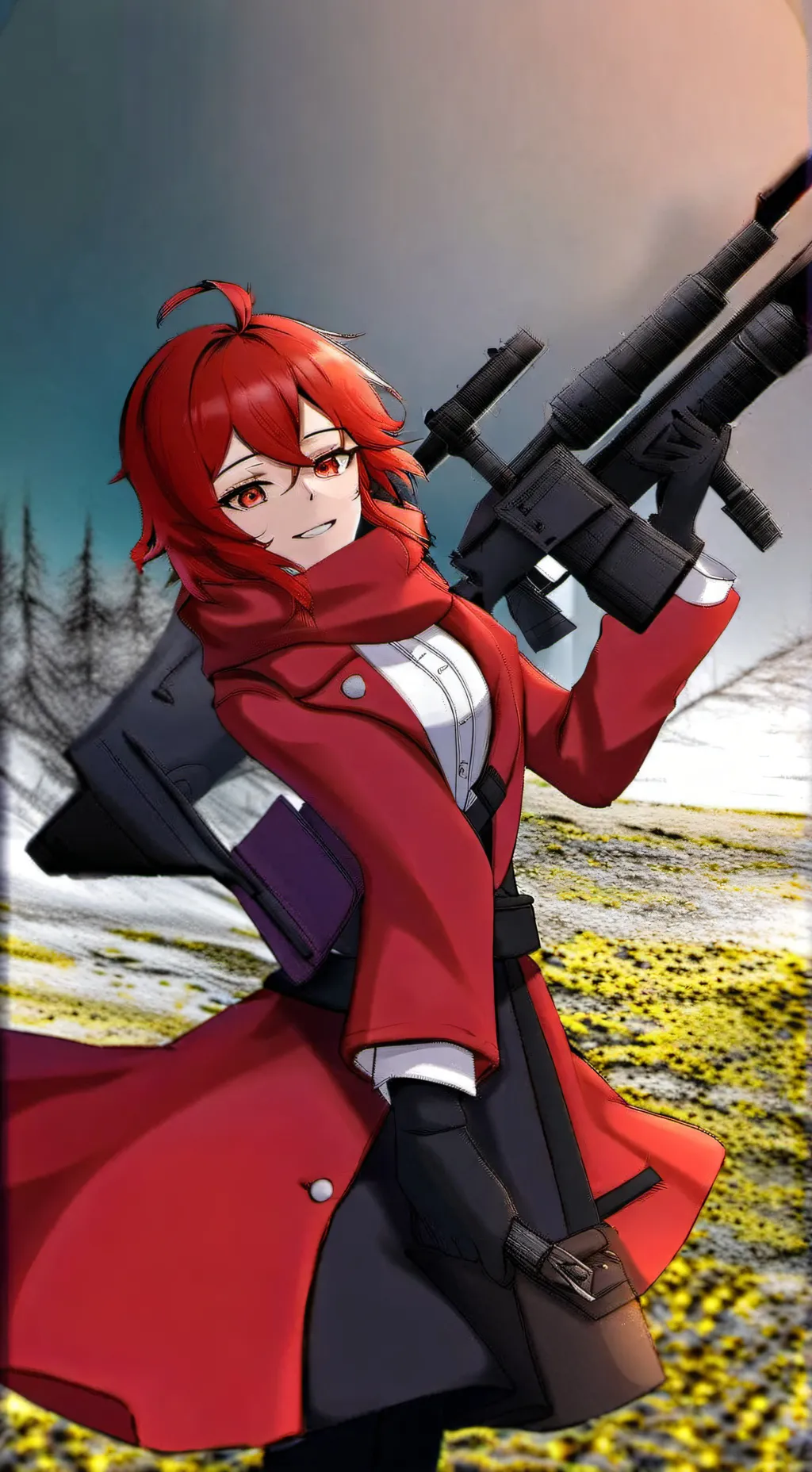 ai character: Red Hood background