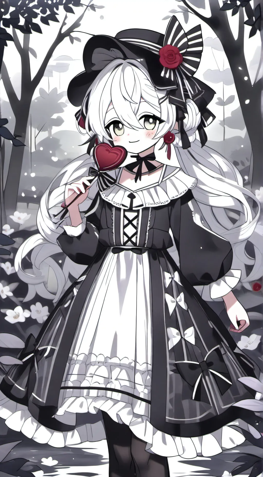 ai character: soe☺️  background