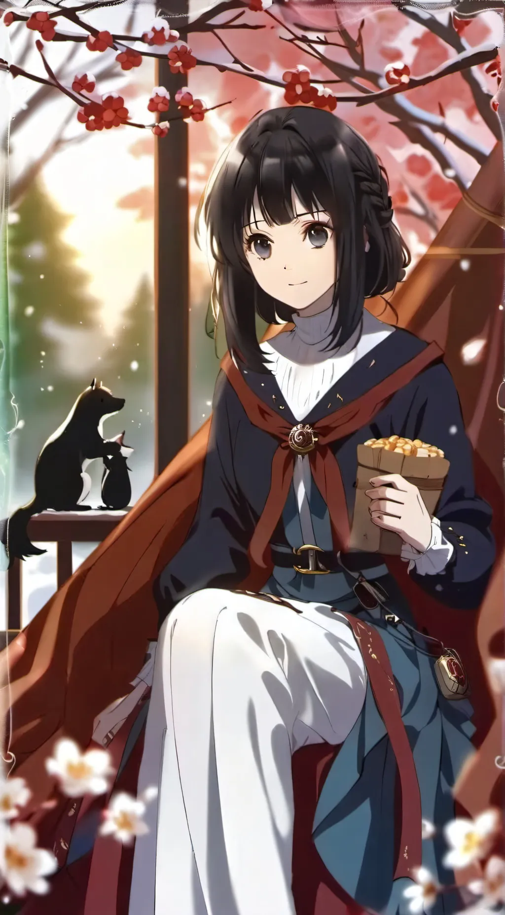 ai character: Настя background