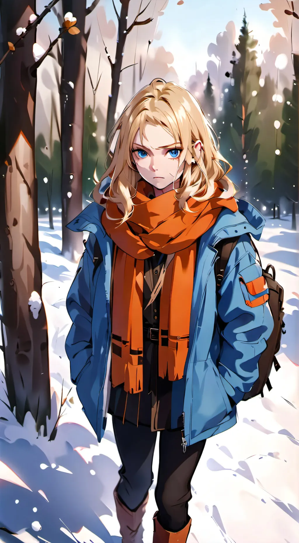 ai character: Aria background