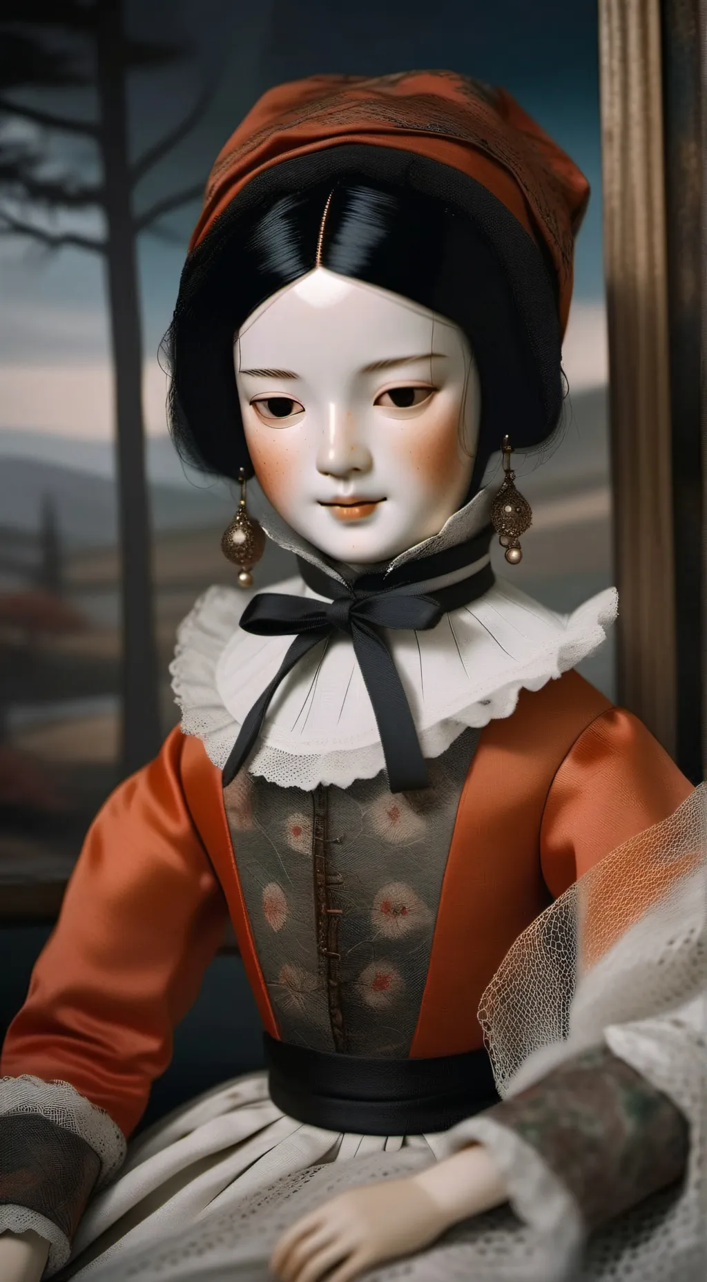 ai character: mimika background