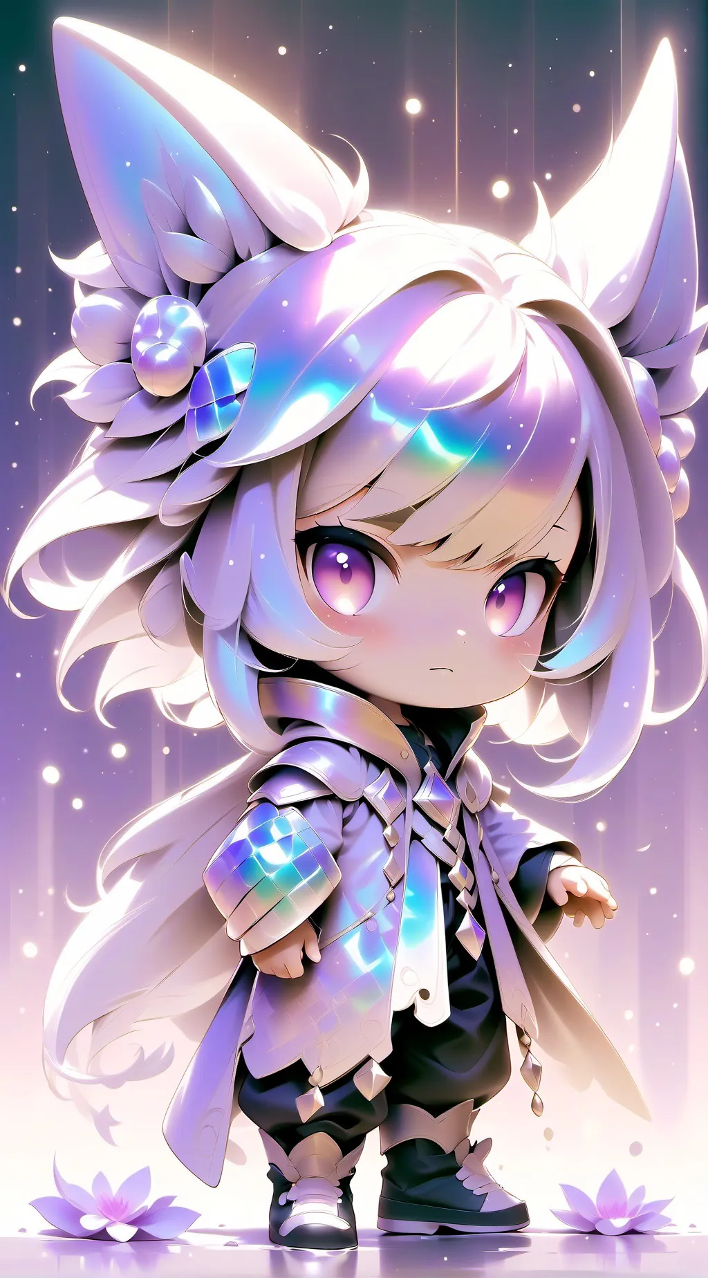 ai character: tokito really sick background