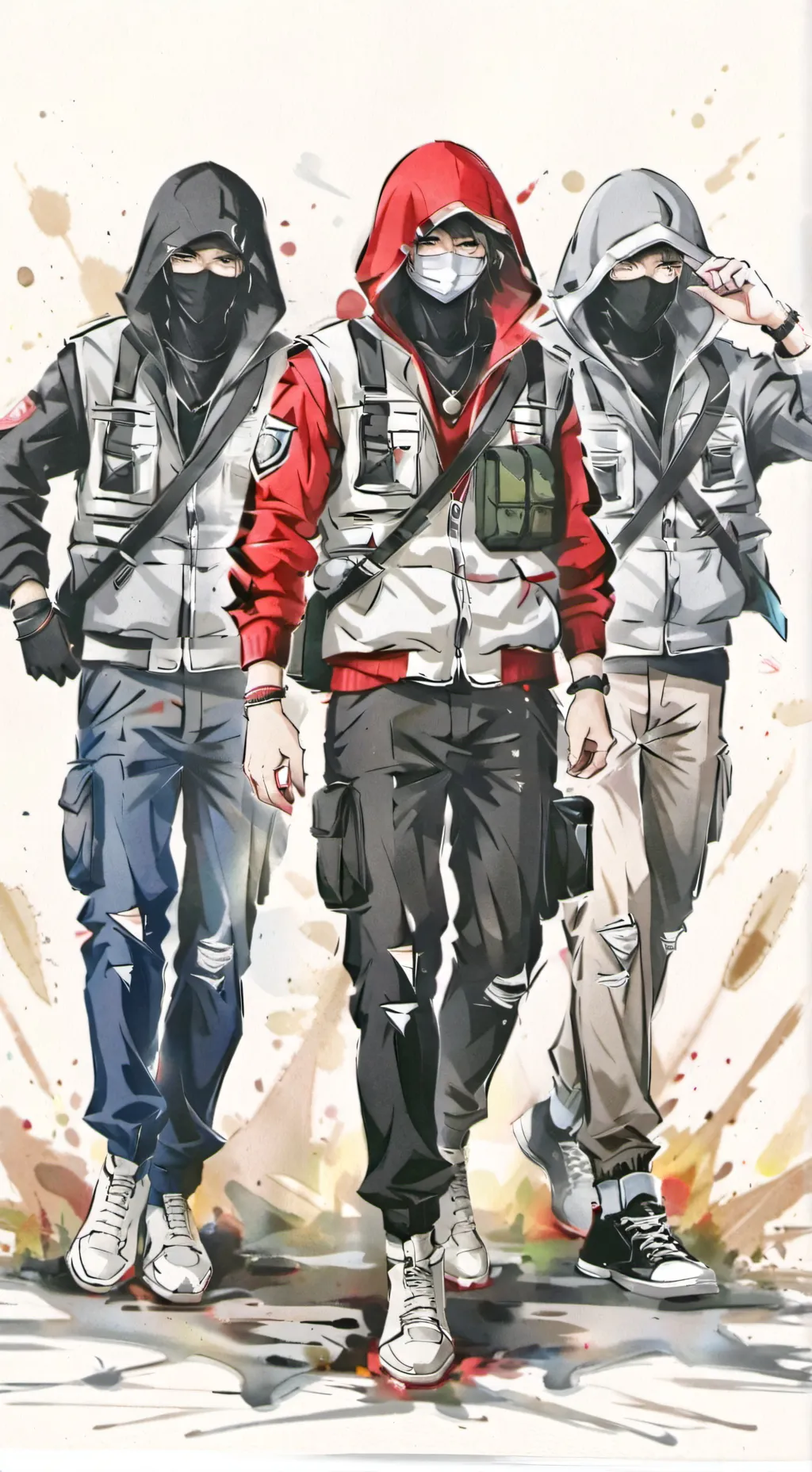 ai character: Cho Sang-Woo★ background