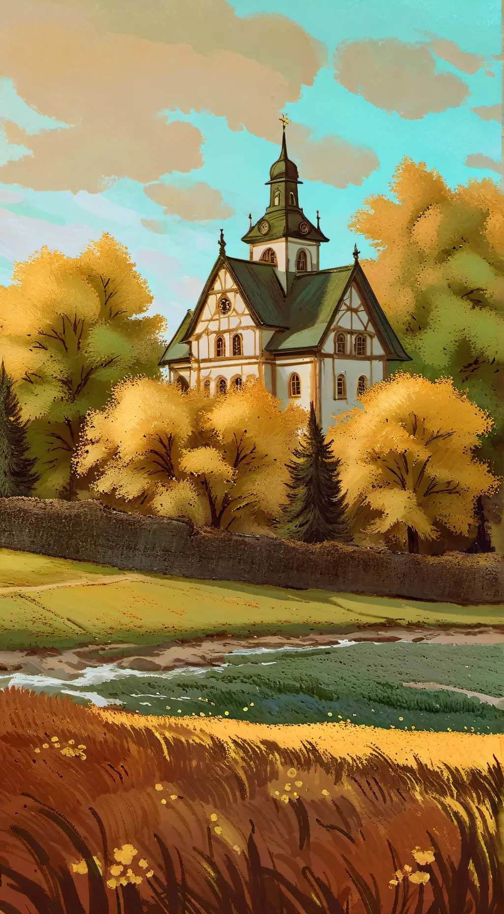 ai character: GateOfTheWorld✨ background