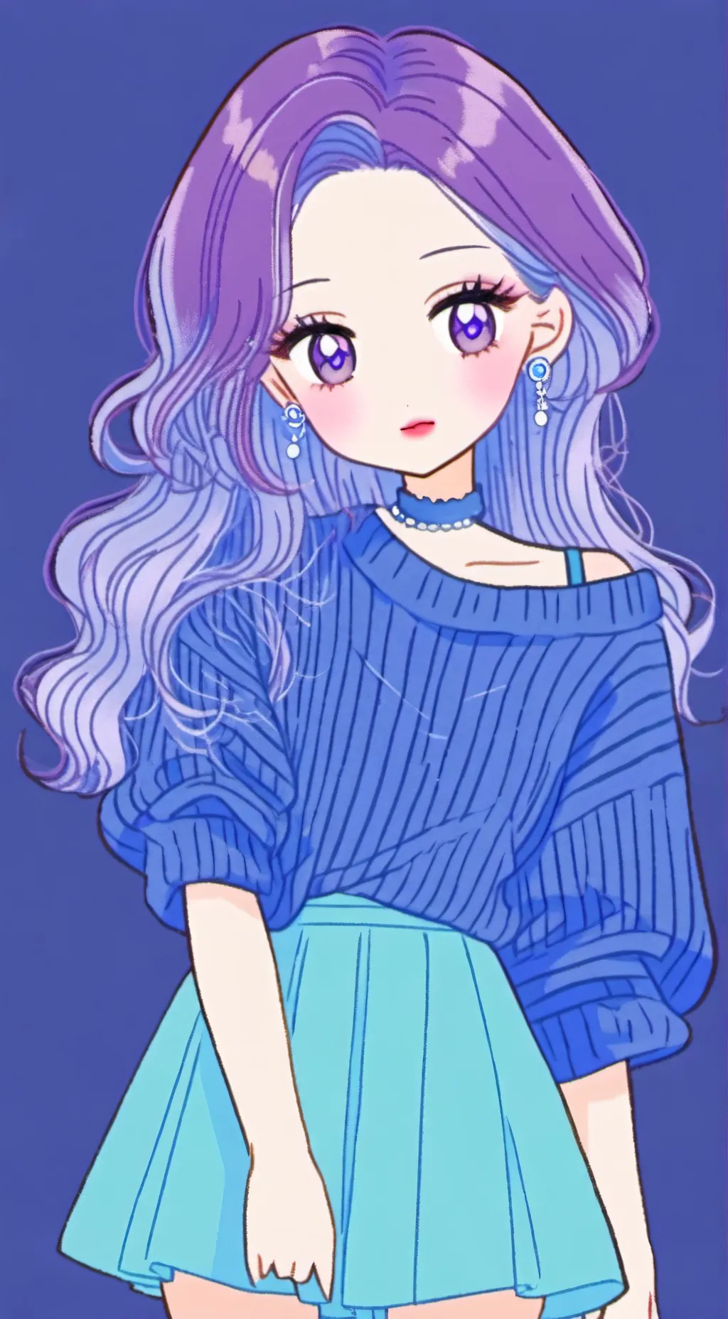 ai character: Connie my Sprunki background