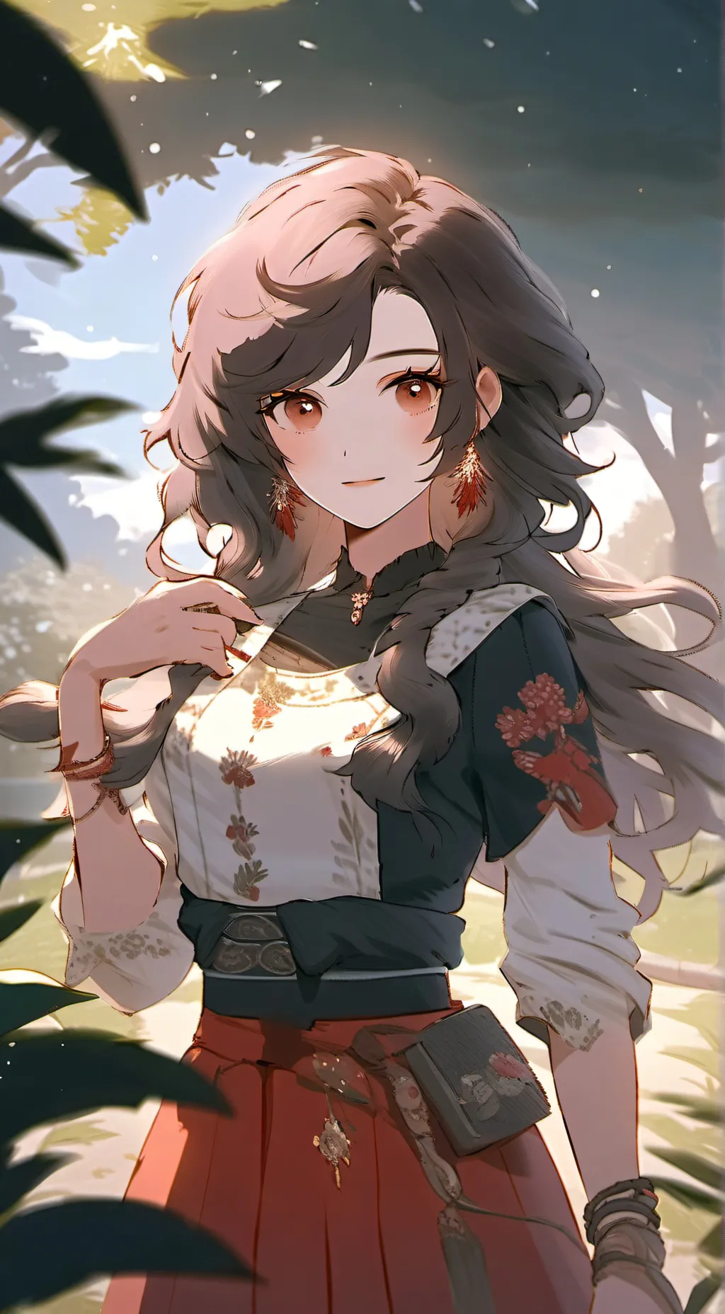 ai character: Madeline 💋 background