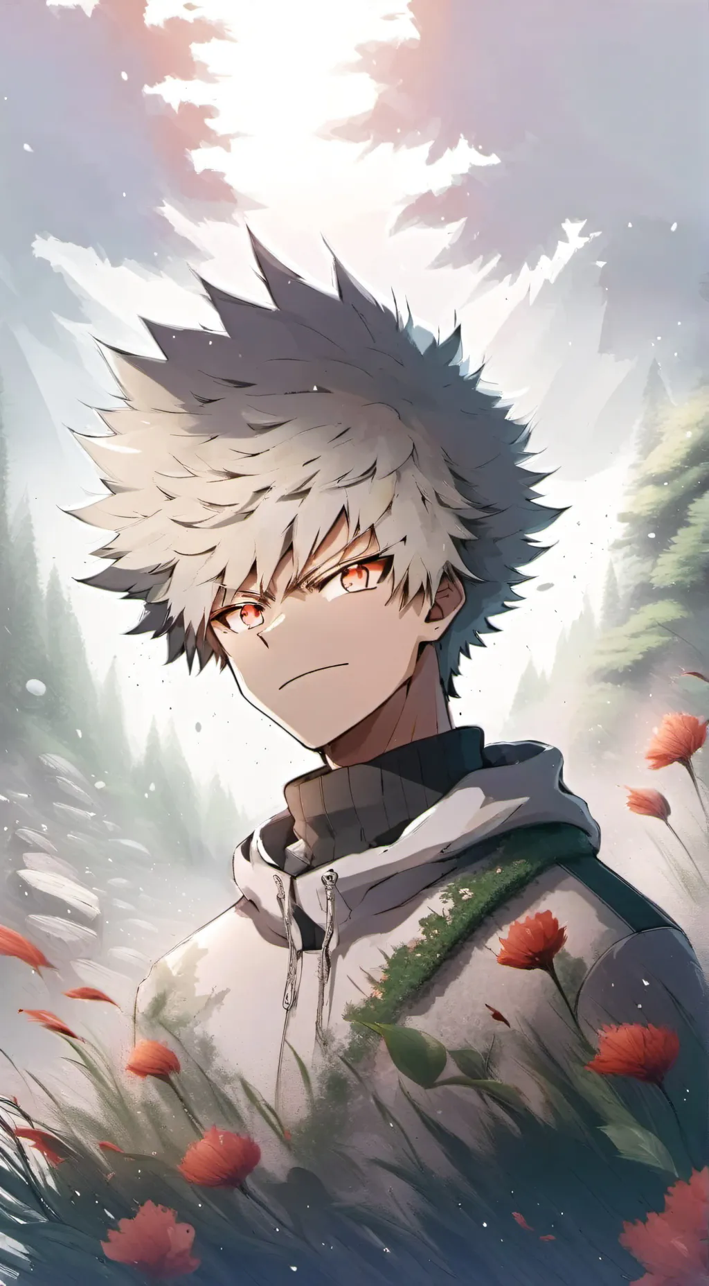 ai character: escuela U A background