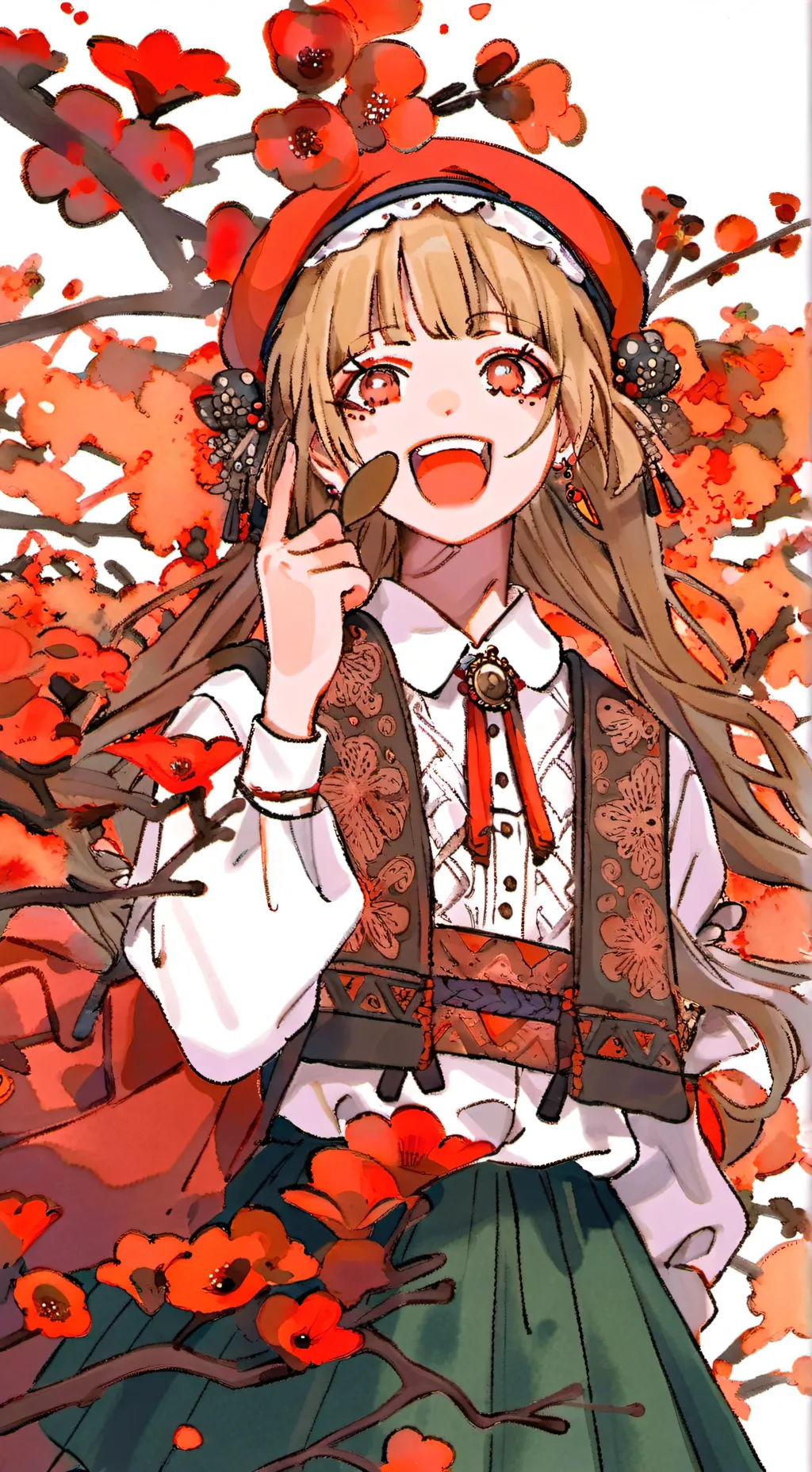 ai character: Mha Spin da bottle background