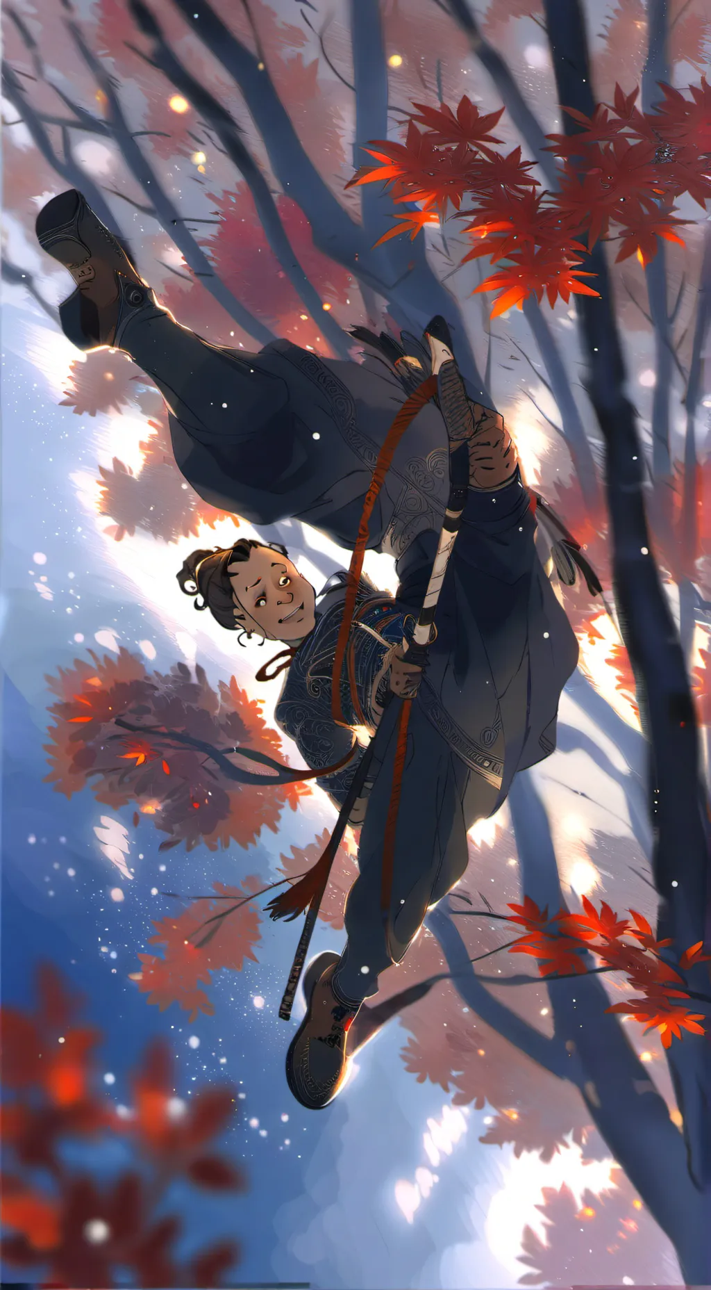 ai character: Mokey mAth background