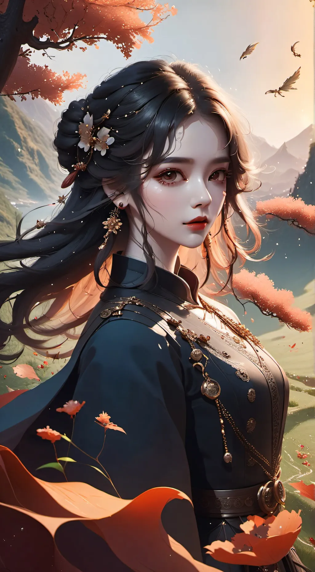 ai character: minaniaa background