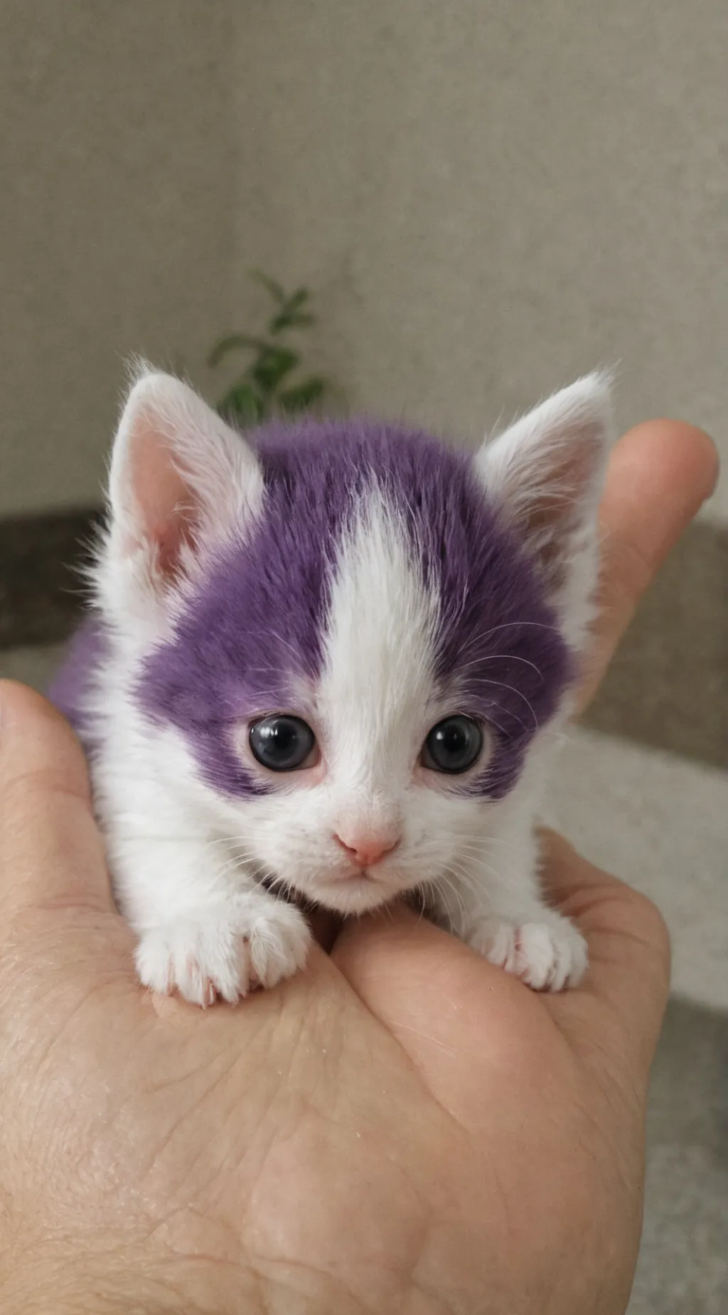 ai character: Kitten uwu background