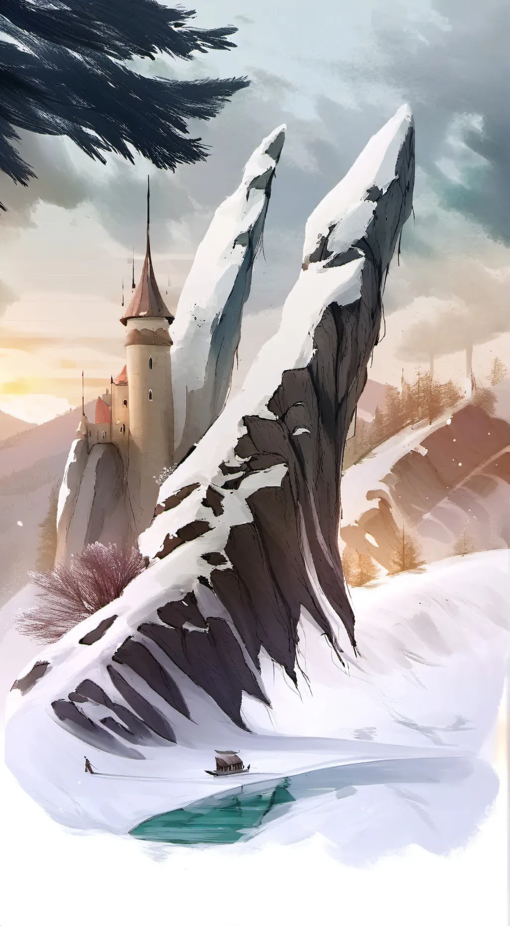 ai character: Dw new year! background