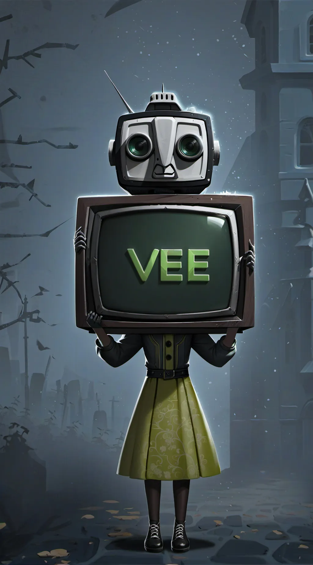 ai character: dw shellvision background