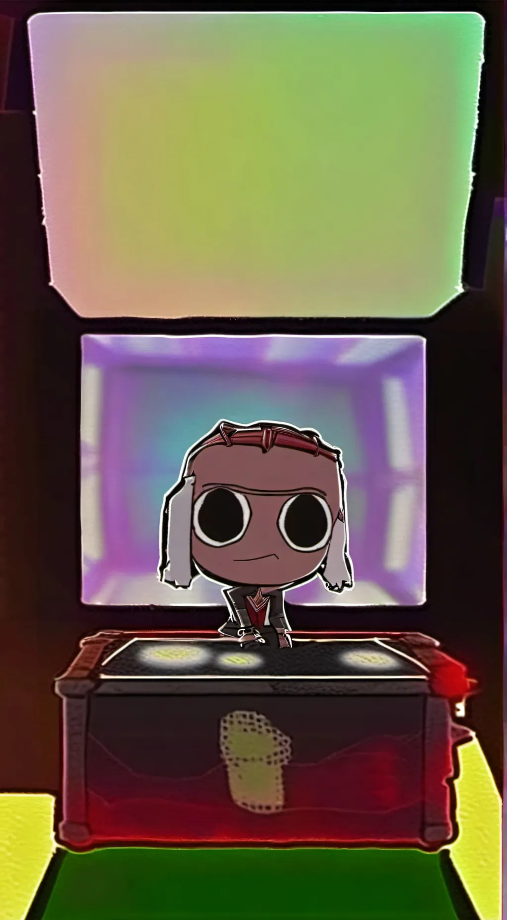 ai character: fruitcake ￼ background