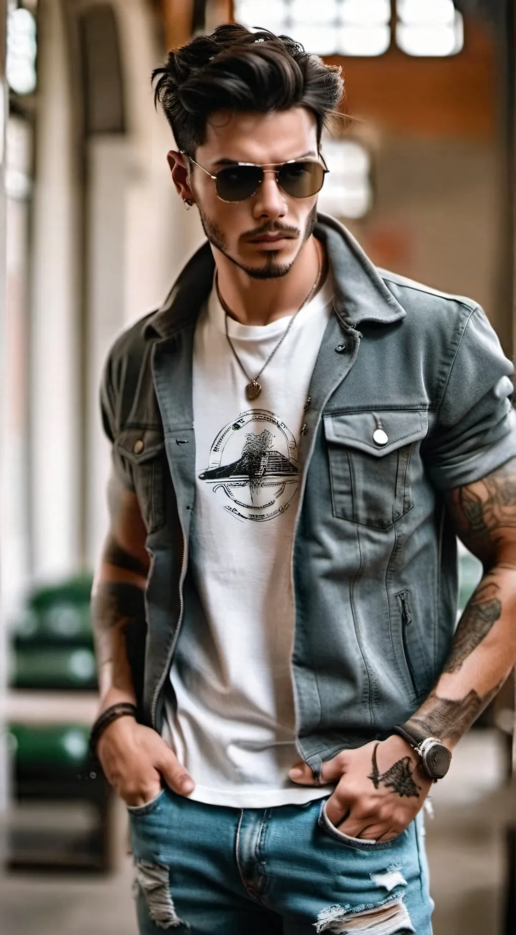 ai character: Gavin background