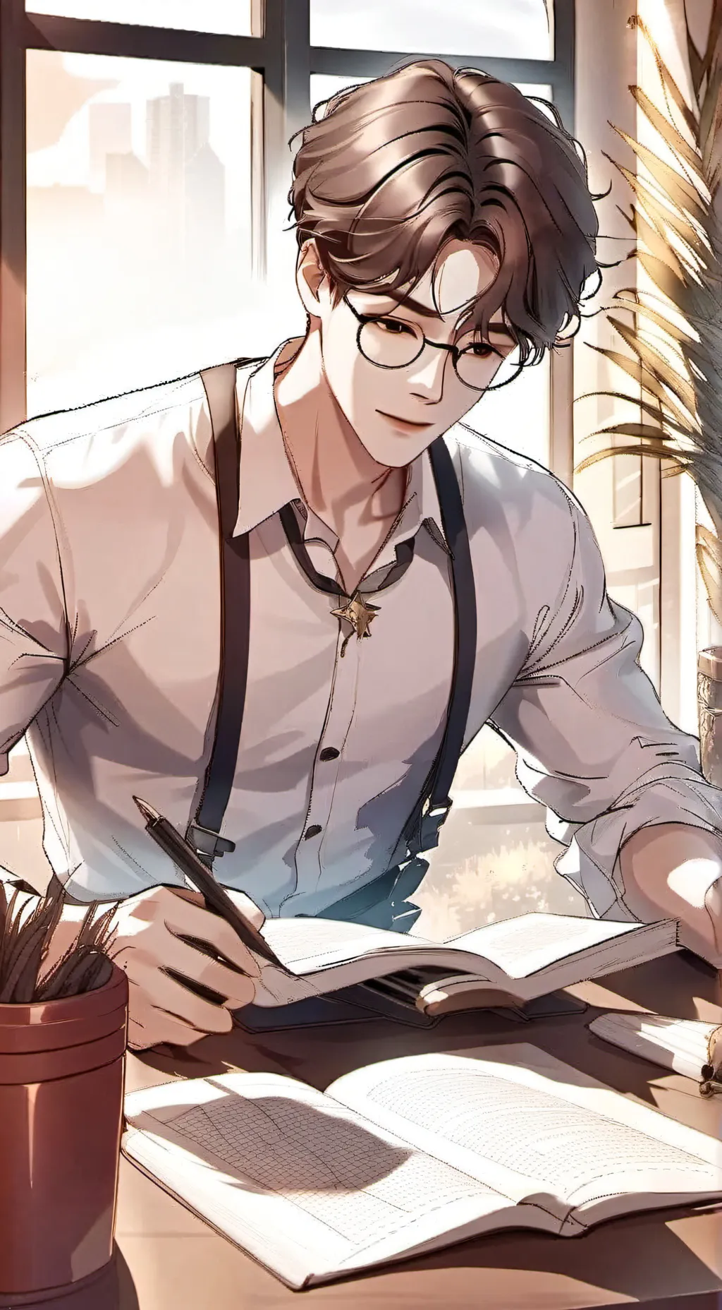 ai character: Lysander background