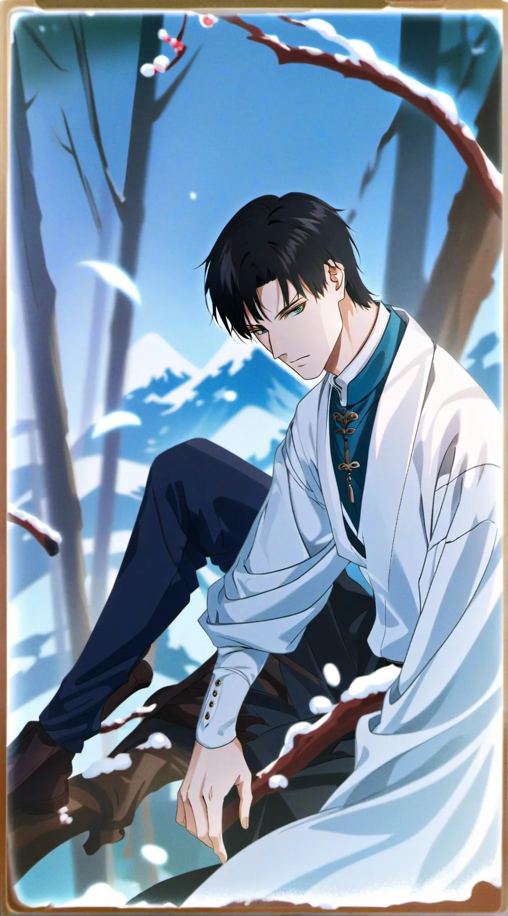 ai character: Captain Levi background