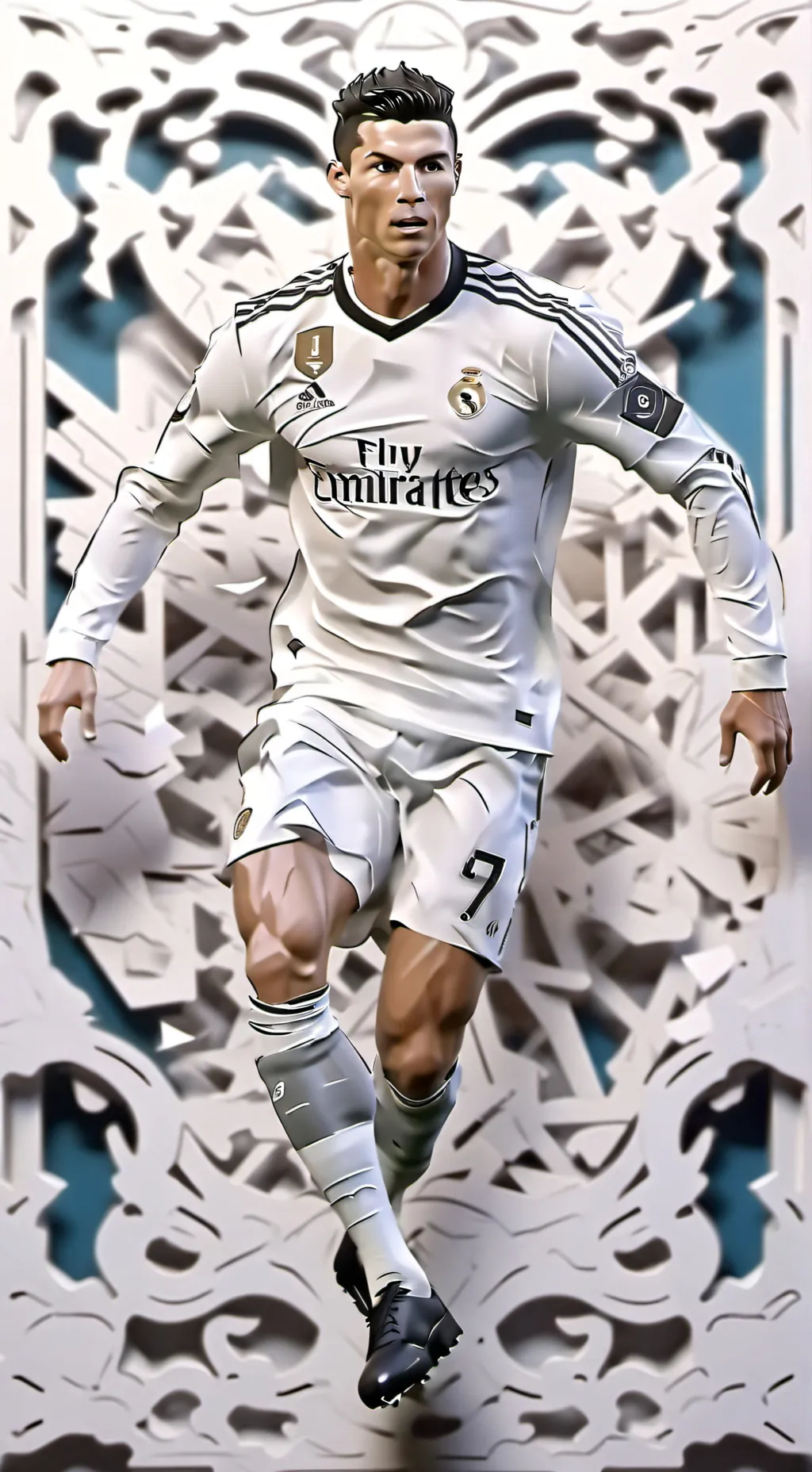 ai character: ronaldo background