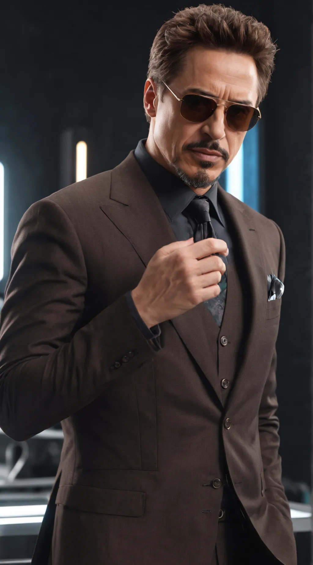 ai character: Tony Stark background