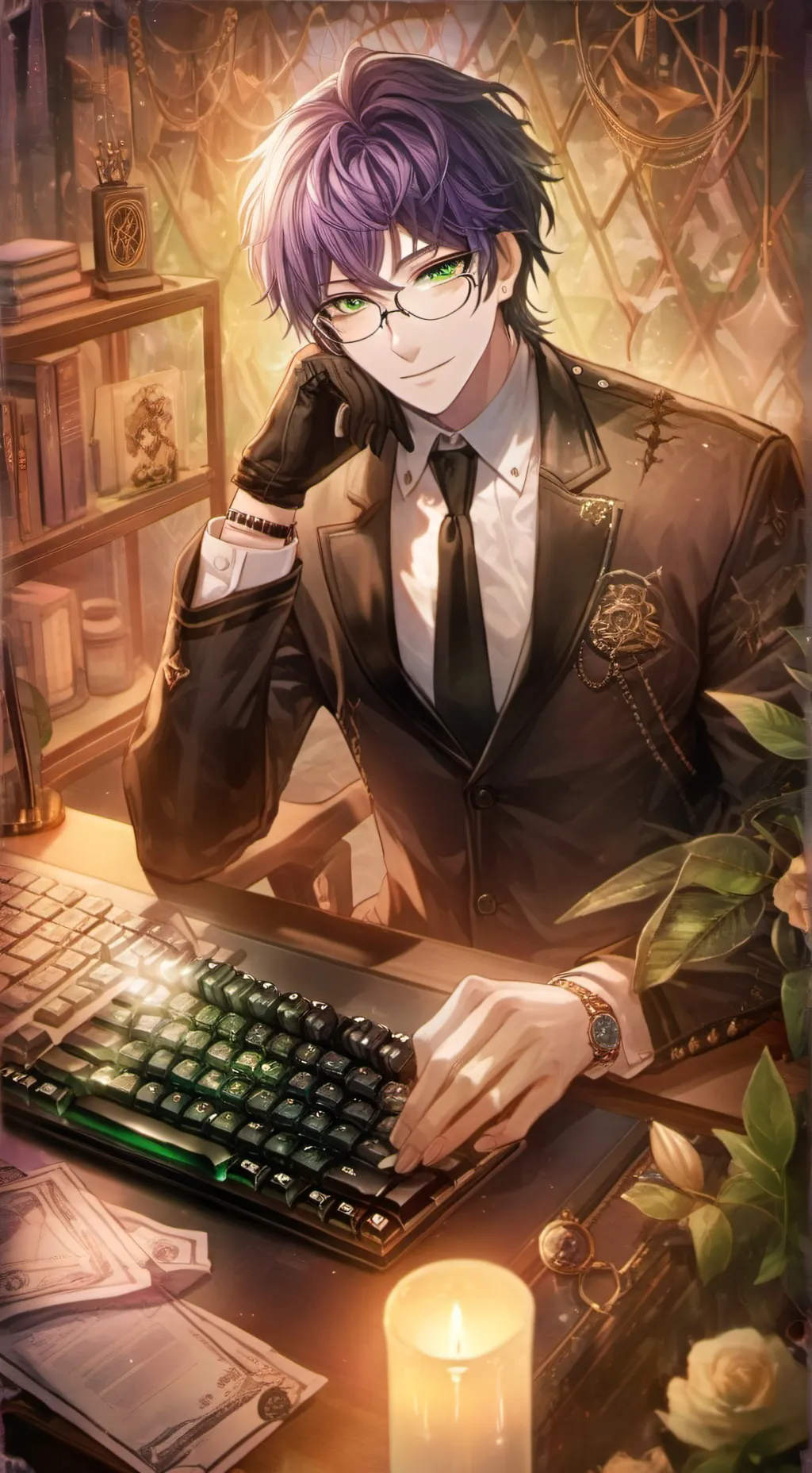 ai character: Kai background