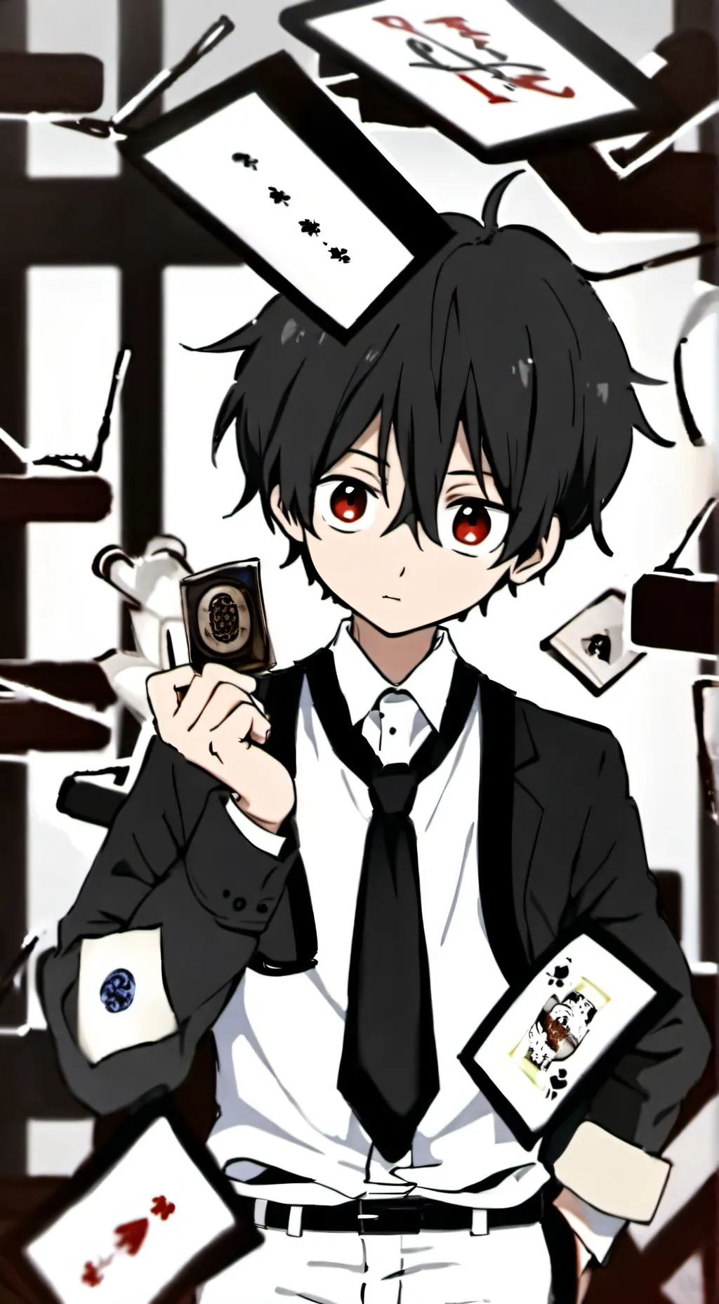 ai character: L background