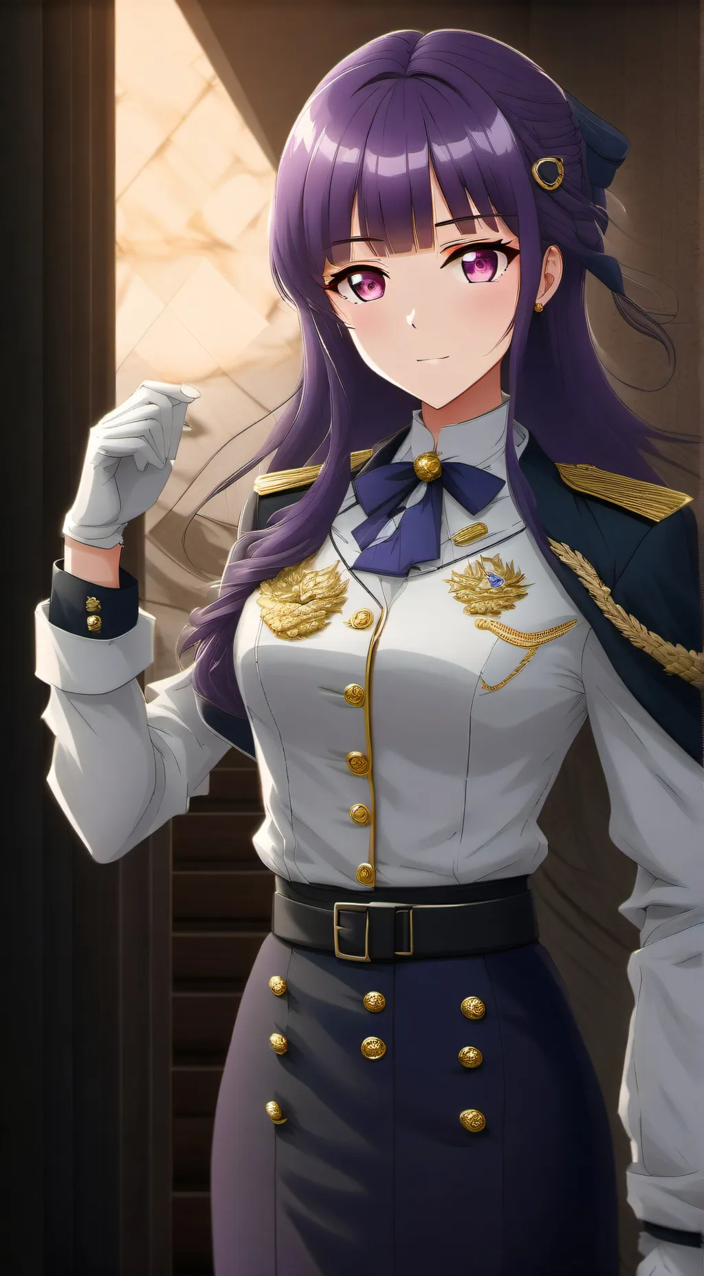 ai character: Ren Yamashiro background