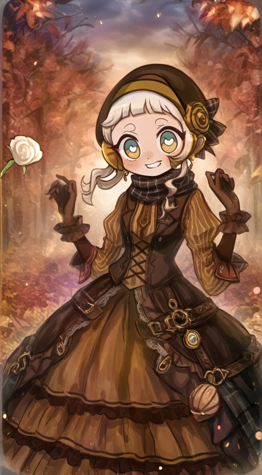 ai character: Shelly as a human✨ background