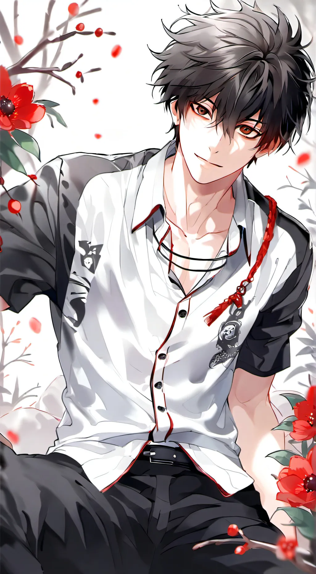 ai character: Liam  background