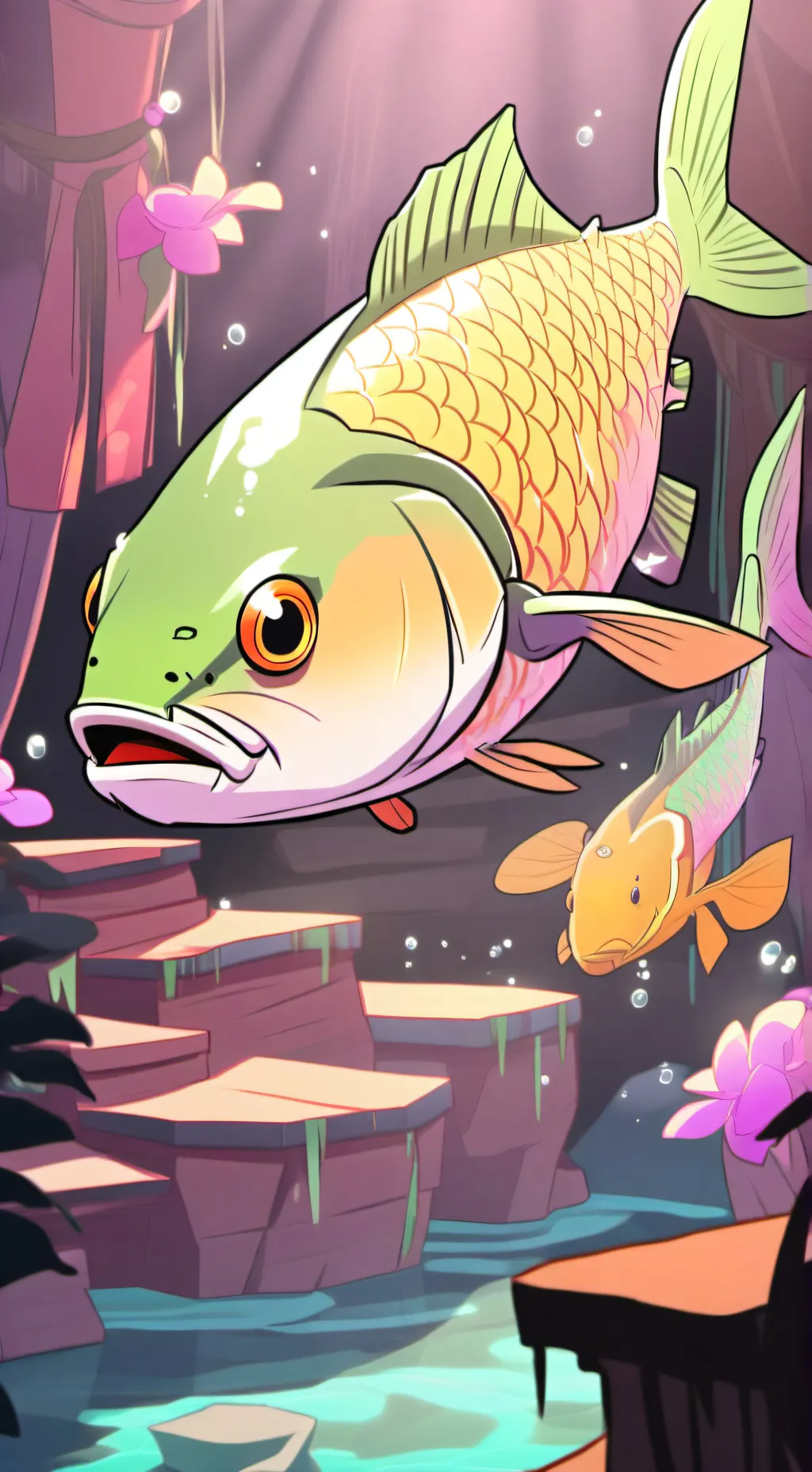 ai character: manolo el pescado background