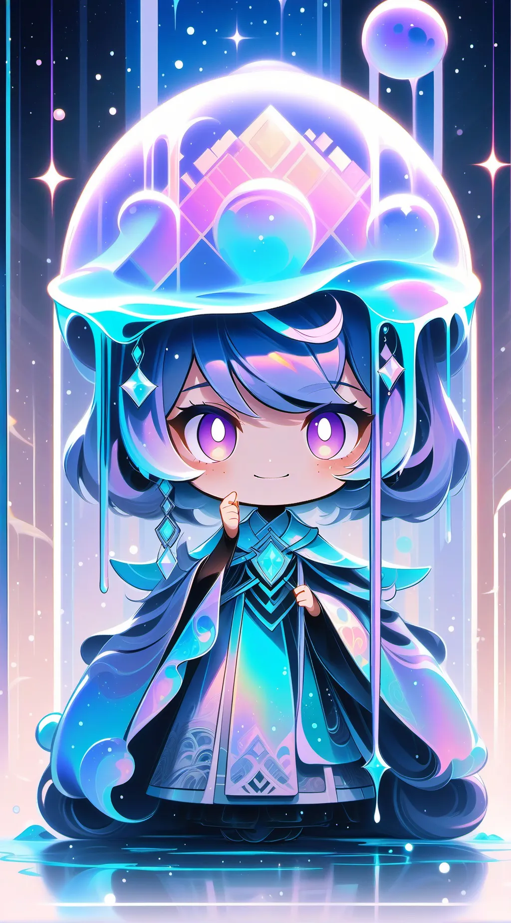 ai character: Md sleepover background