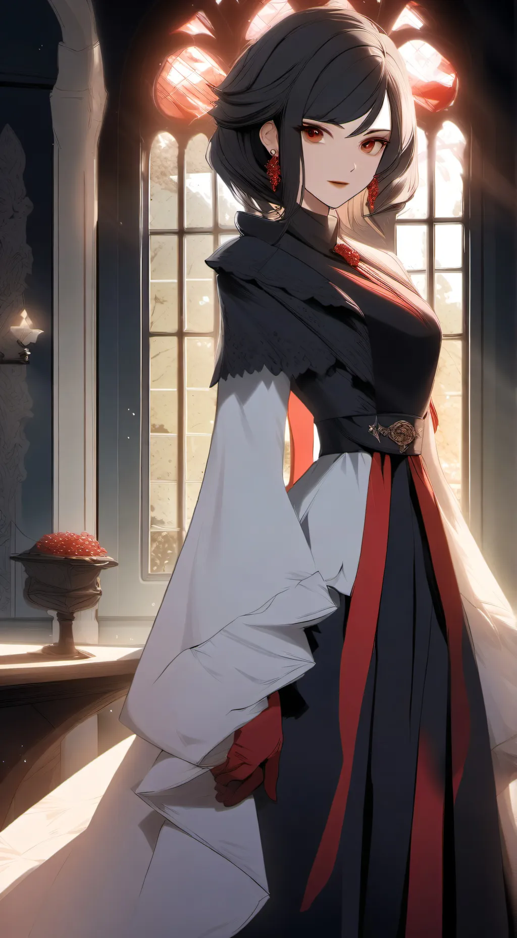 ai character: Vélia 🔥 background