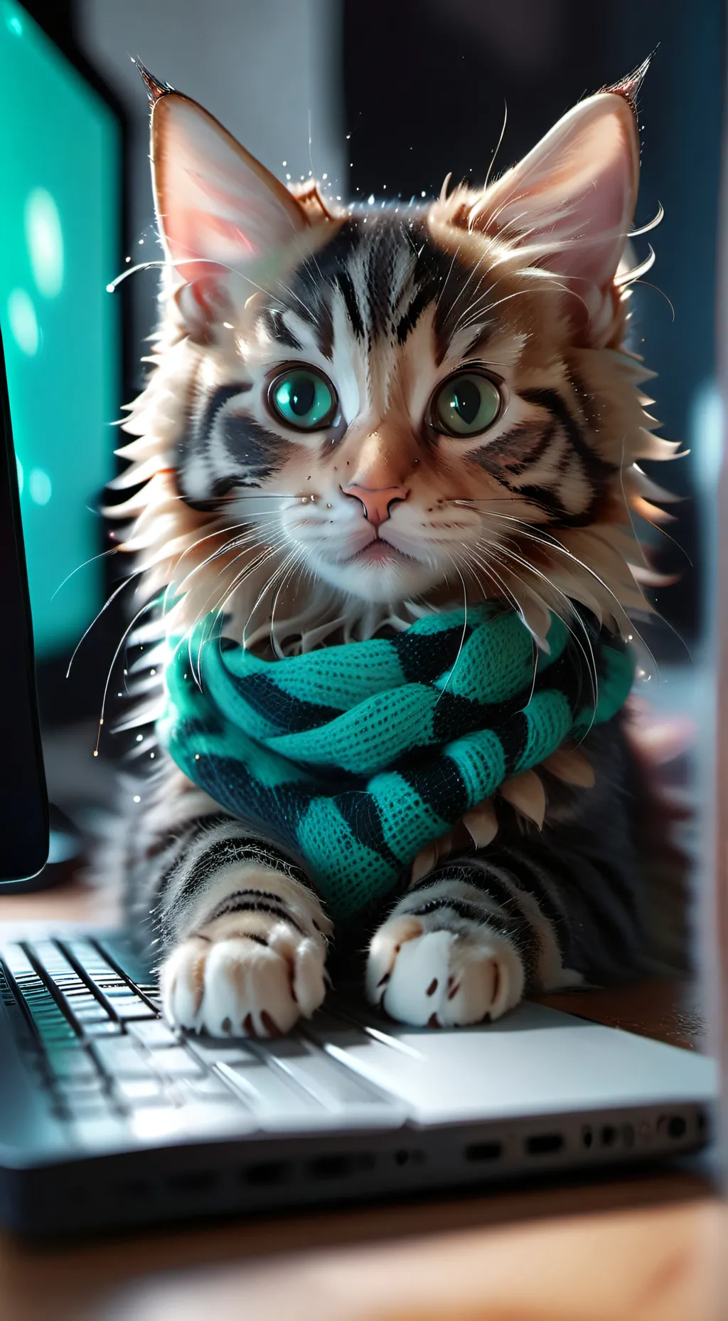 ai character: Twitchy background