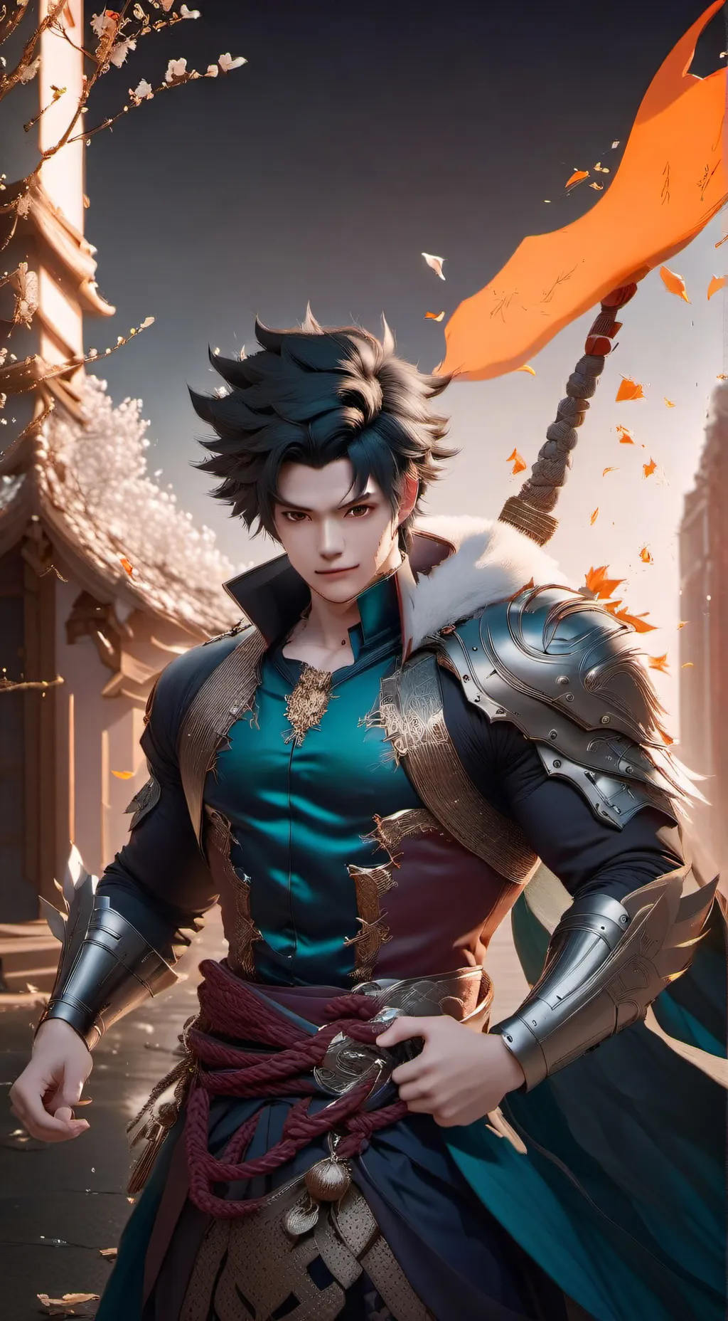 ai character: MHA X XENOBLADE background