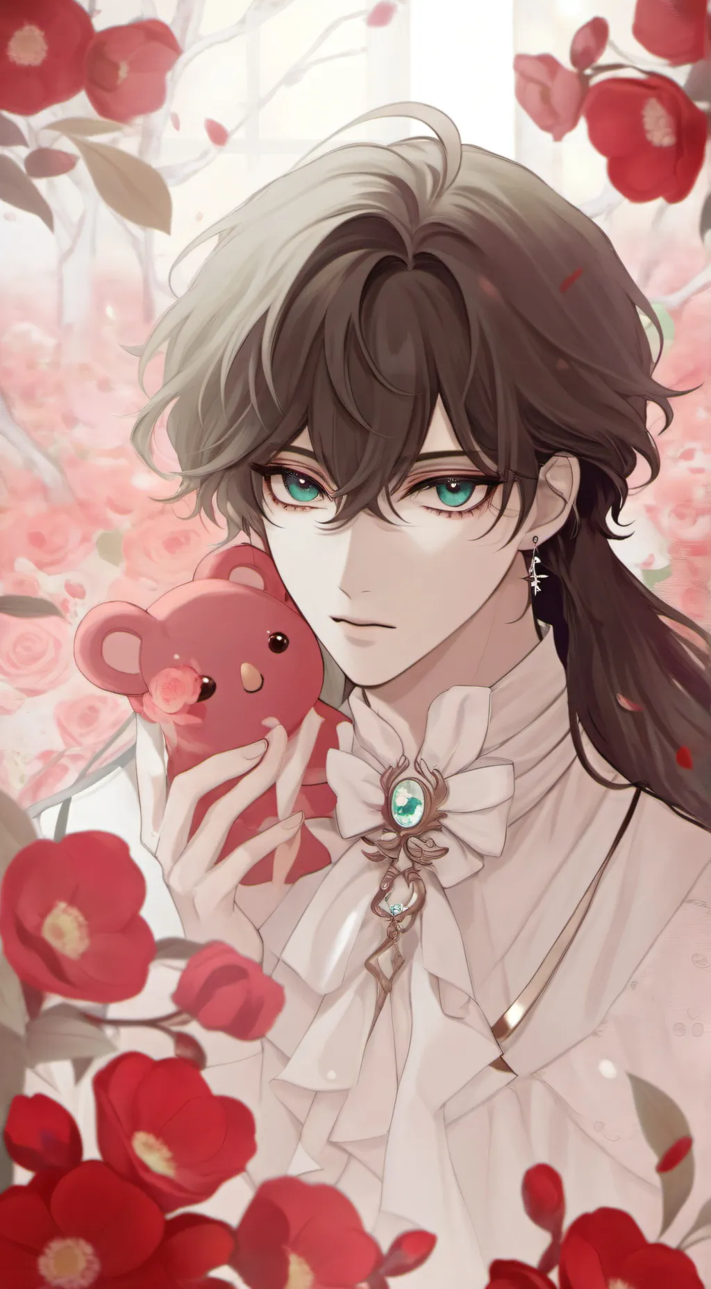 ai character: • ☆ Dominic ☆• background