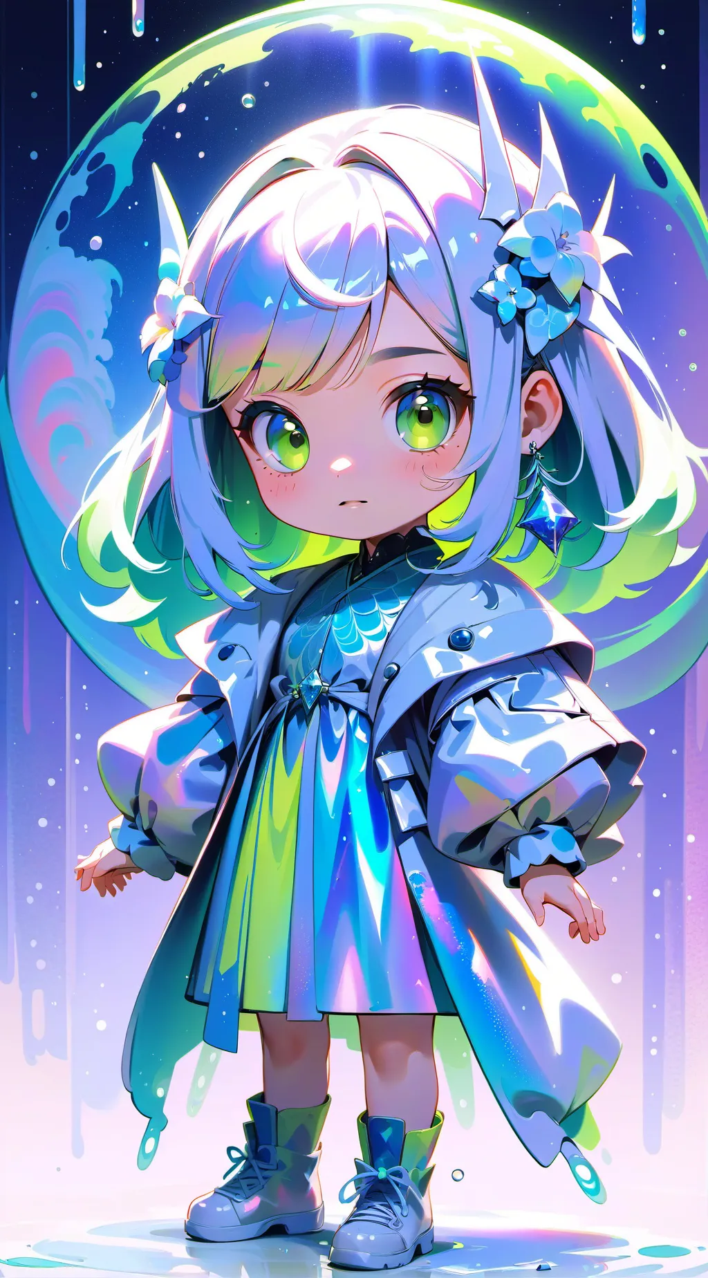 ai character: vee! part 2 background