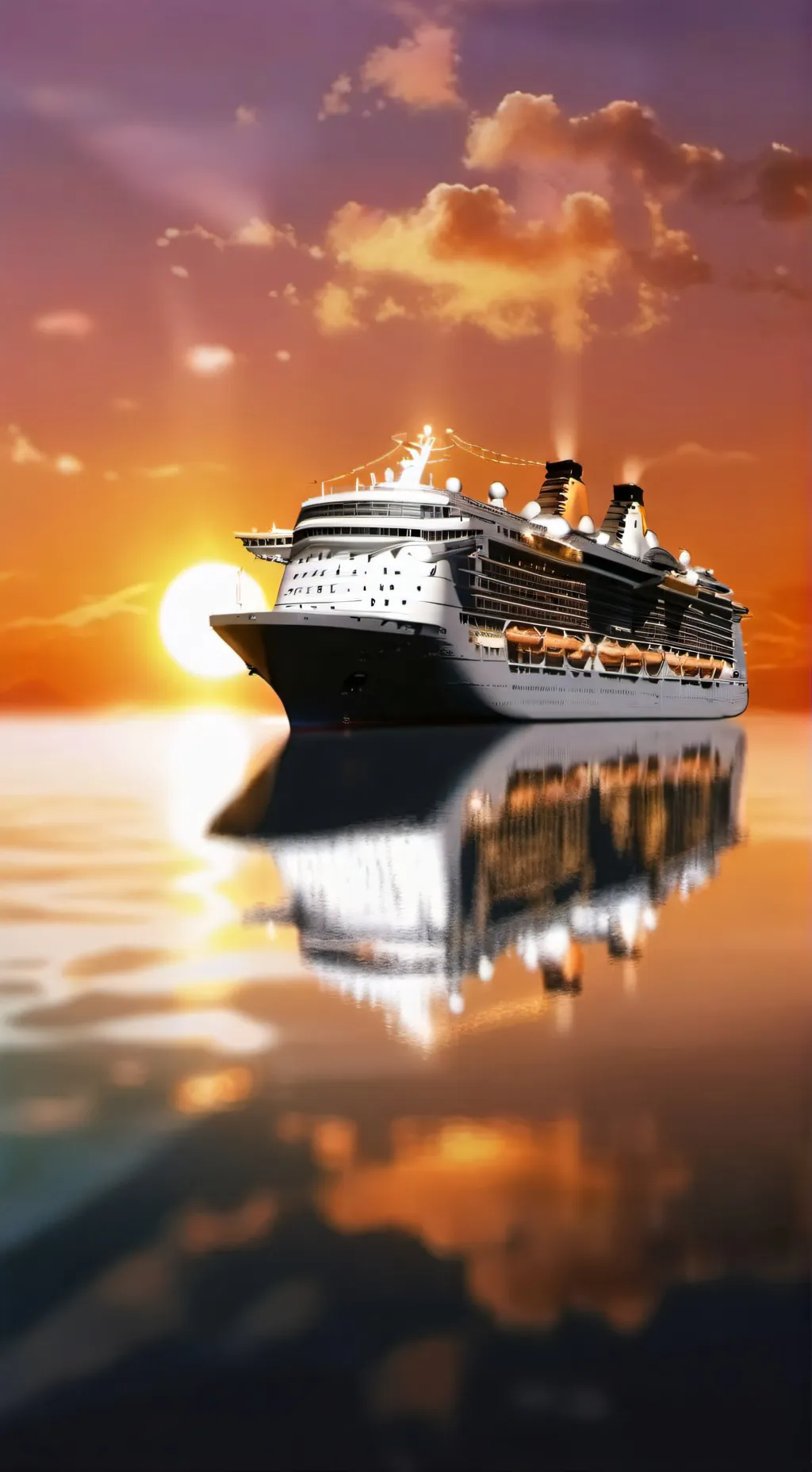 ai character: Cruse ship background