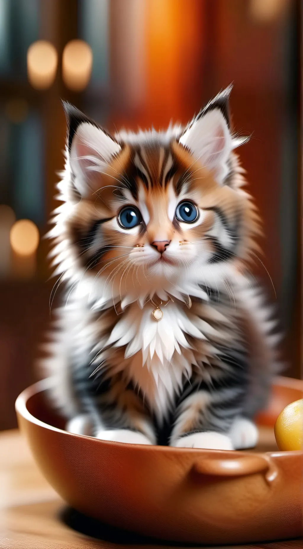 ai character: Kittyyy background